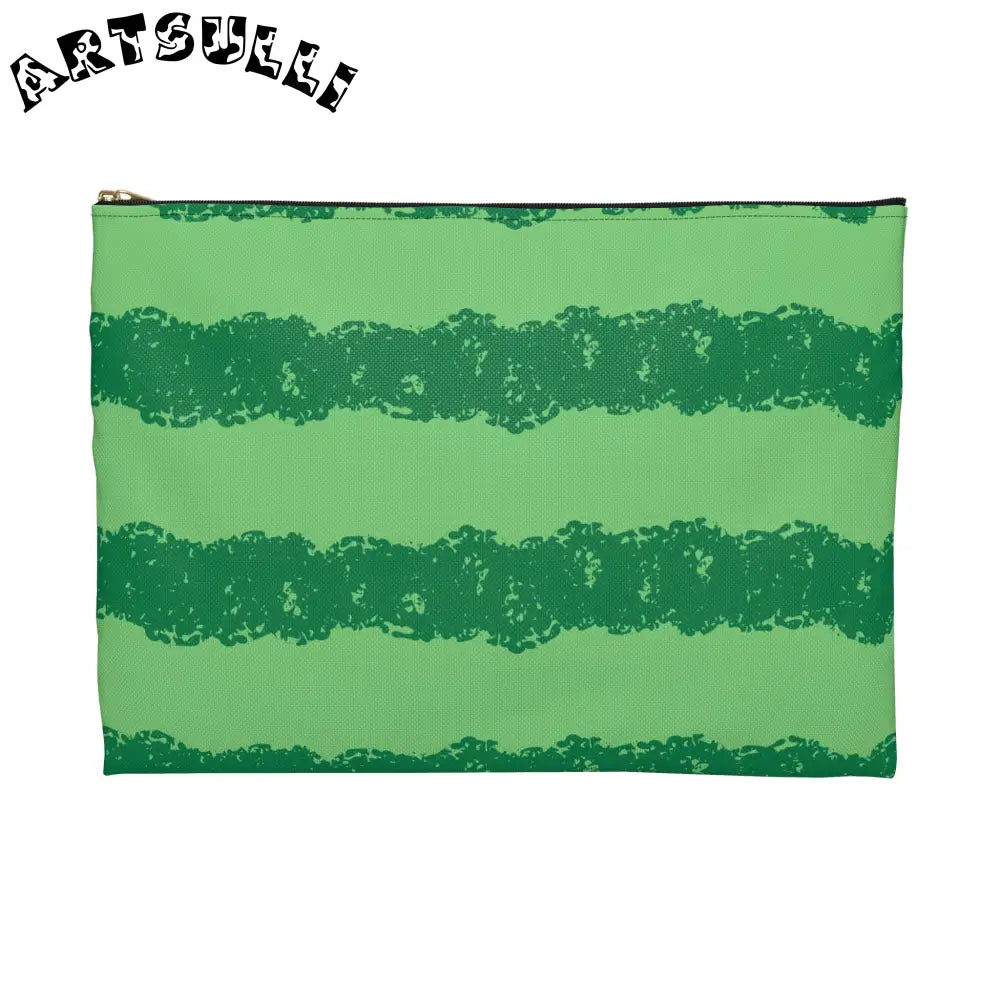 JAKKOUTTHEBXX Watermelon Green Accessory Pouch JAKKOUTTHEBXX