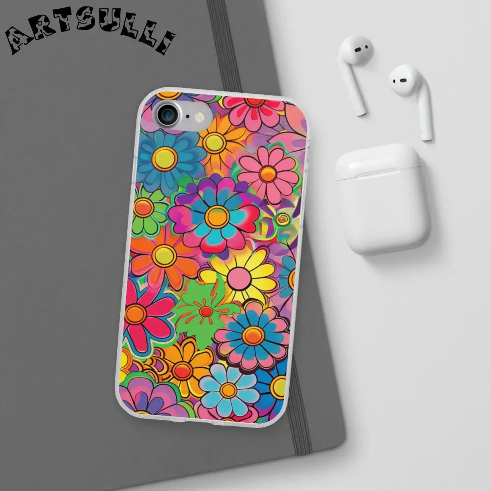 JAKKOUTTHEBXX Chromatic Daisy Dream Flexi Cases JAKKOUTTHEBXX