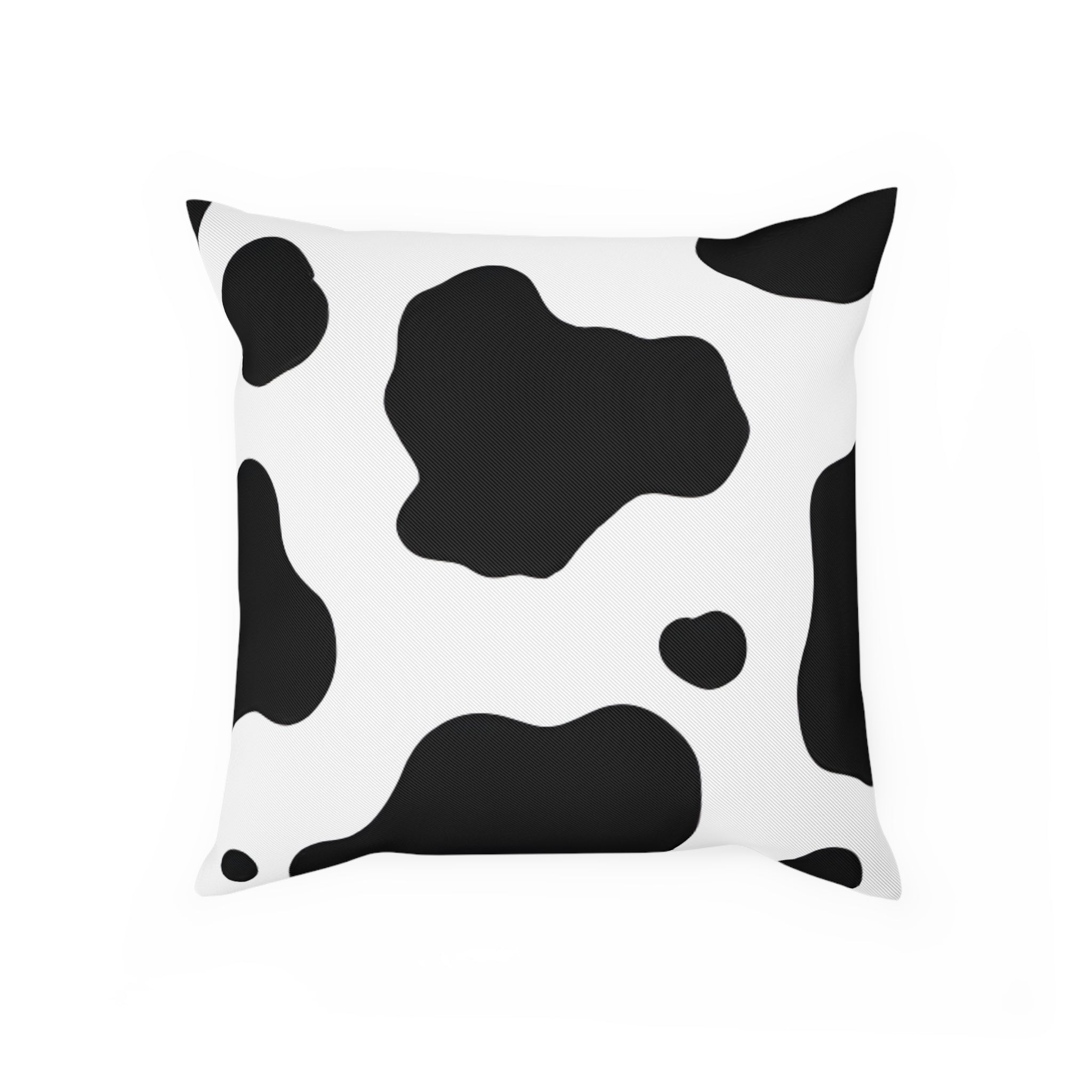 Cow Print Focus Cushion, Artsulli - Art is Long, Life is Short, Home Decor, Size, 15.7 × 15.7, , , , , 33042962473994