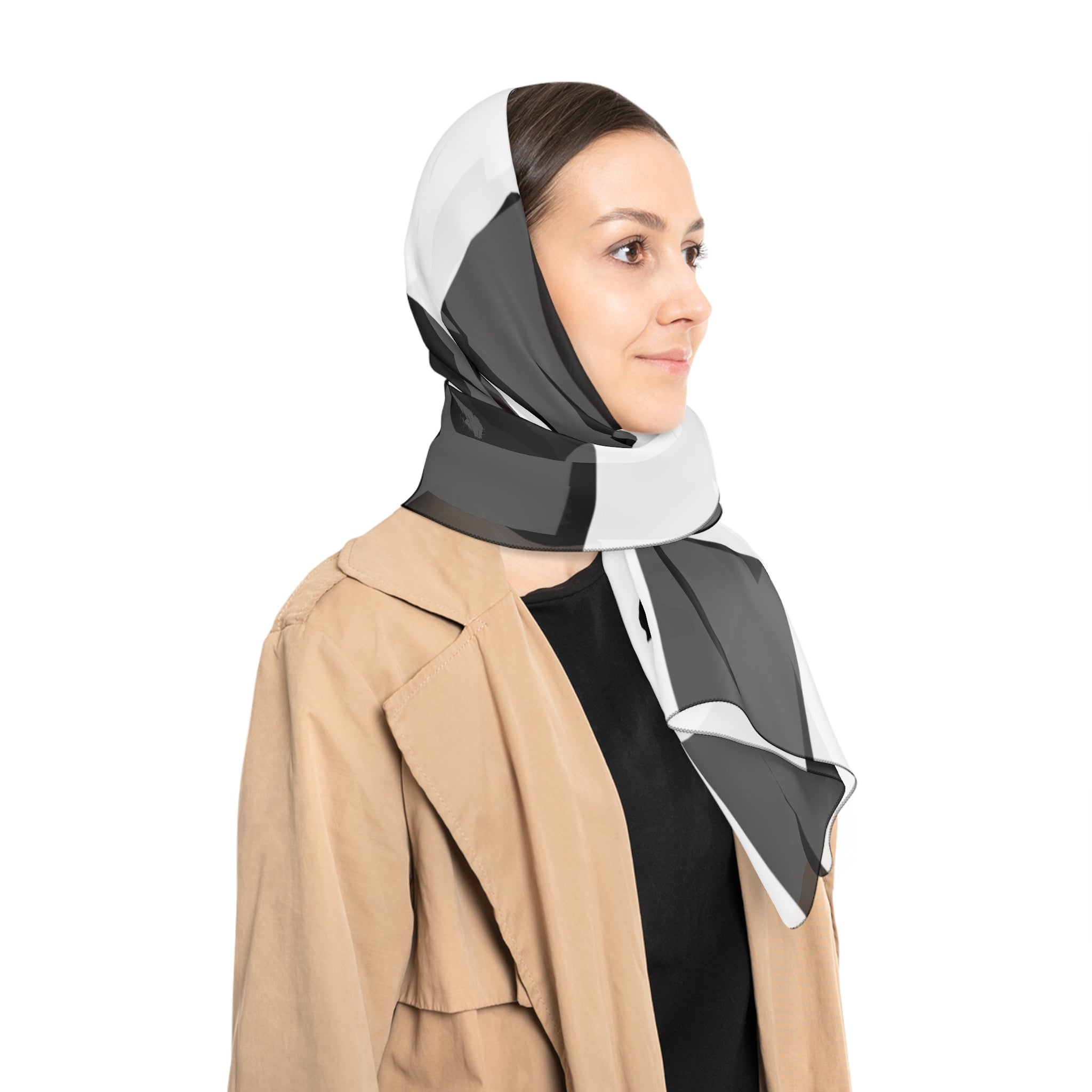 Battlements Chess Poly Scarf, Artsulli - Art is Long, Life is Short, Accessories, , , , , , , 