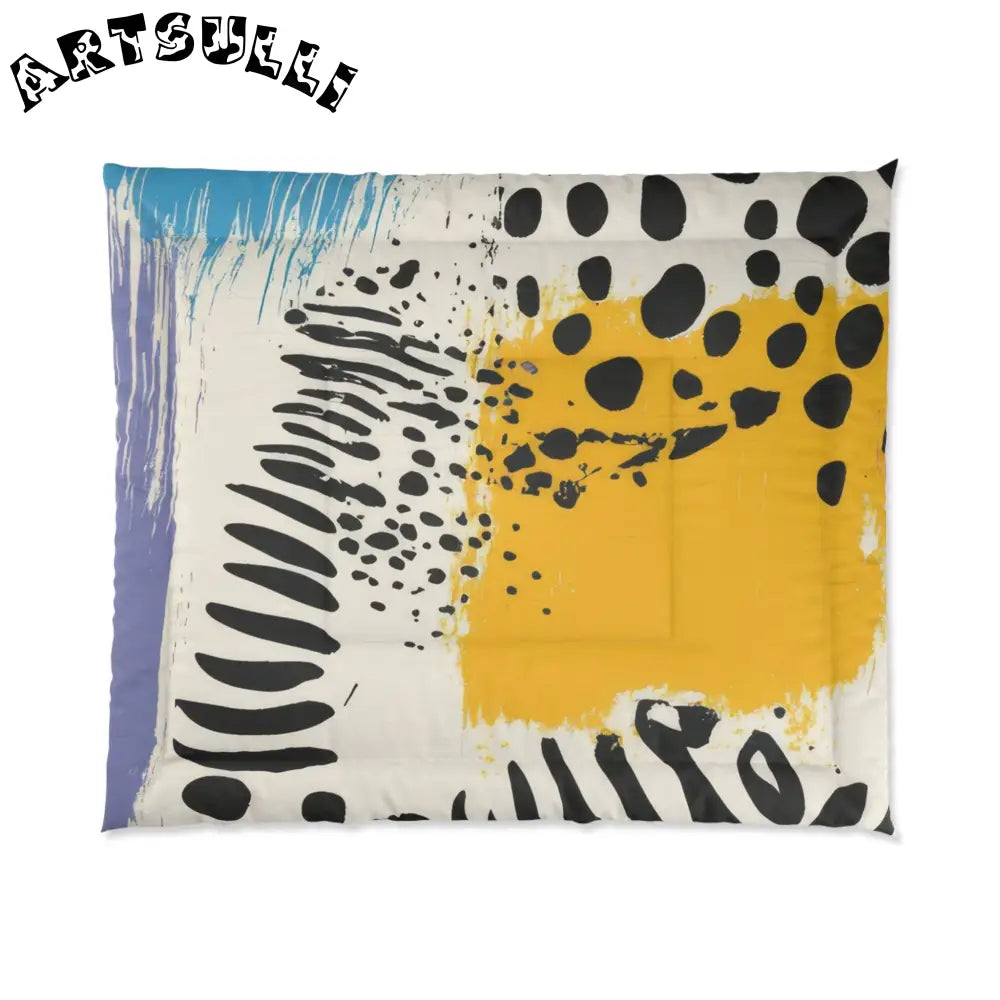 JAKKOUTTHEBXX Rae Zebra Rhapsody Comforter JAKKOUTTHEBXX Artsulli