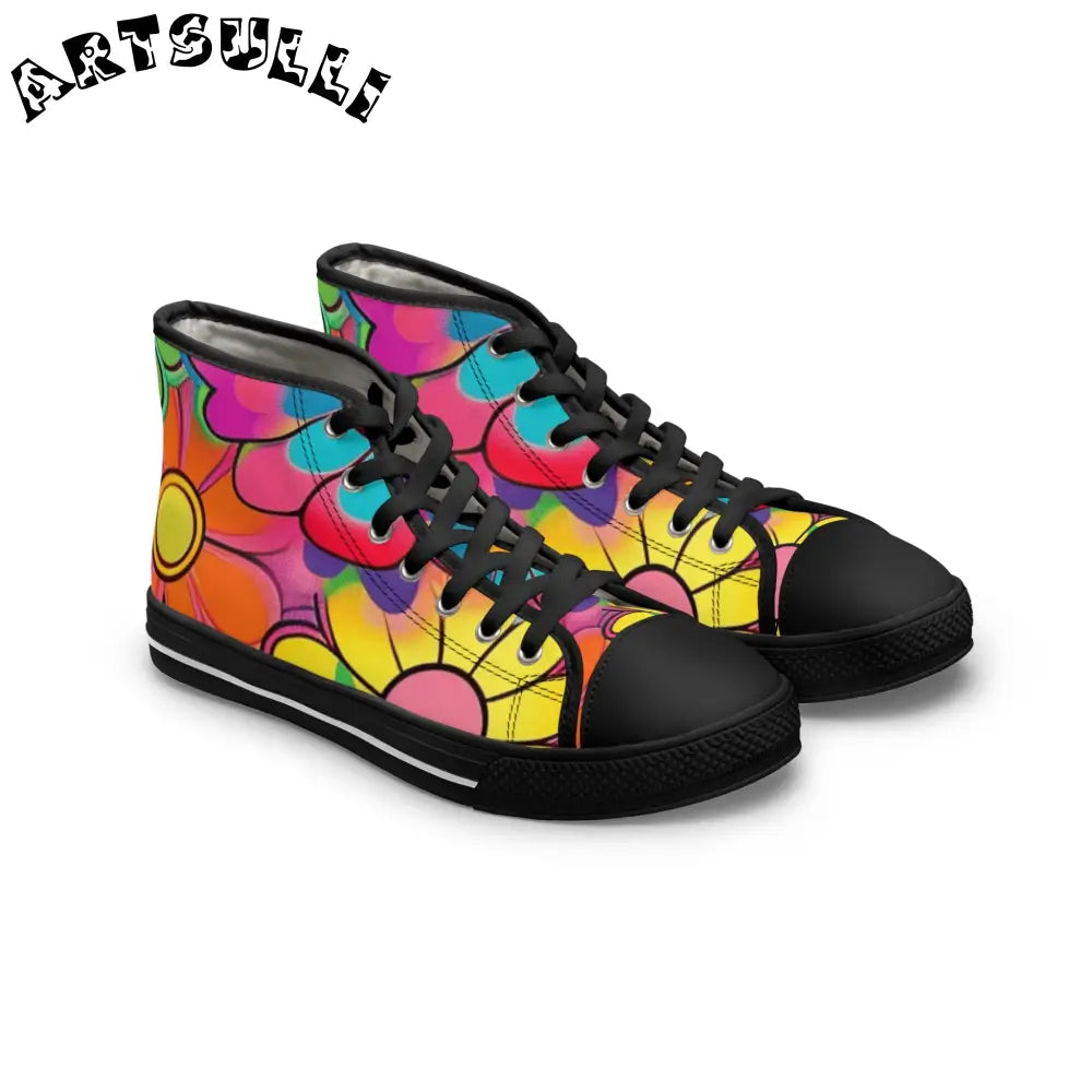 JAKKOUTTHEBXX Chromatic Daisy Dream II Women’s High Top Sneakers