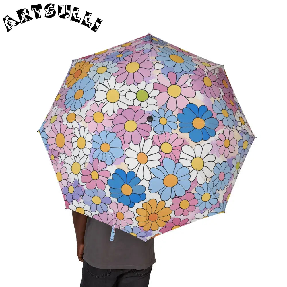 JAKKOUTTHEBXX Semi-Automatic Foldable Umbrella JAKKOUTTHEBXX