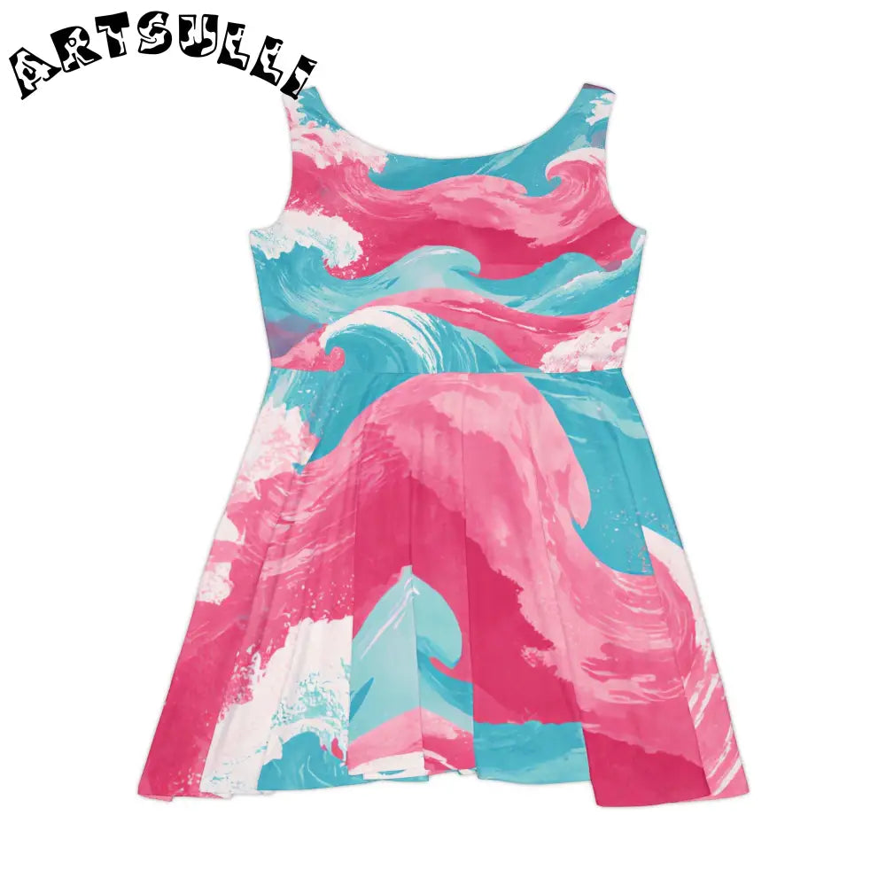 JAKKOUTTHEBXX The Great Pastelwave Pink and Blue Women’s Skater