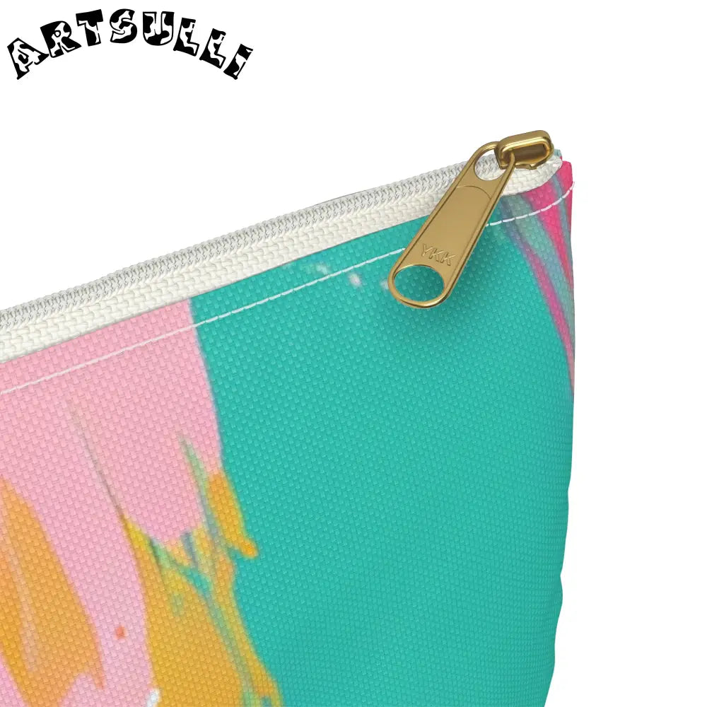 JAKKOUTTHEBXX Preppy Pixel Bloom Accessory Pouch JAKKOUTTHEBXX