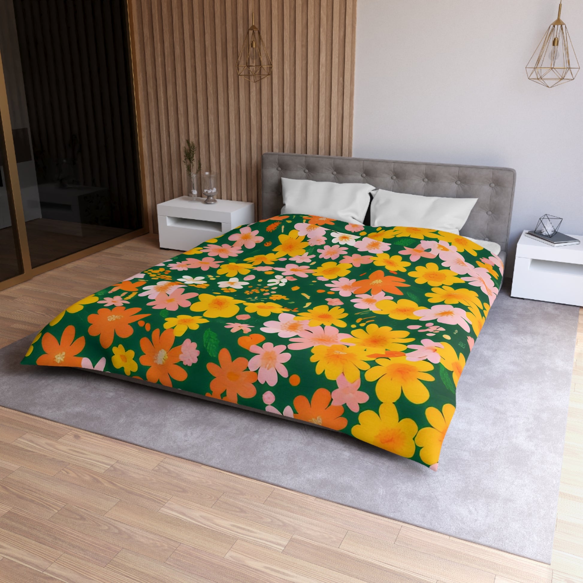 Microfiber Duvet Cover, Artsulli - Art is Long, Life is Short, Home Decor, , , , , , , 