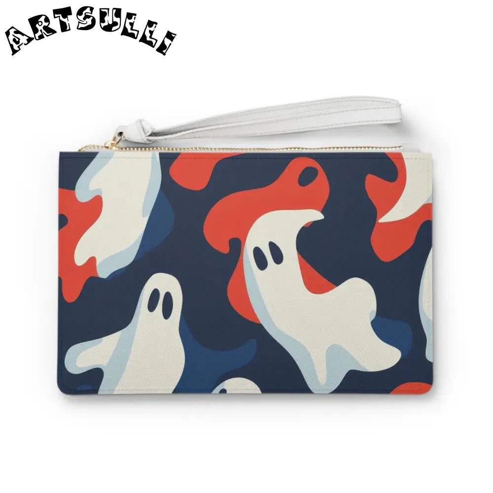 JAKKOUTTHEBXX Camo Ghosts Clutch Bag JAKKOUTTHEBXX Artsulli - Art