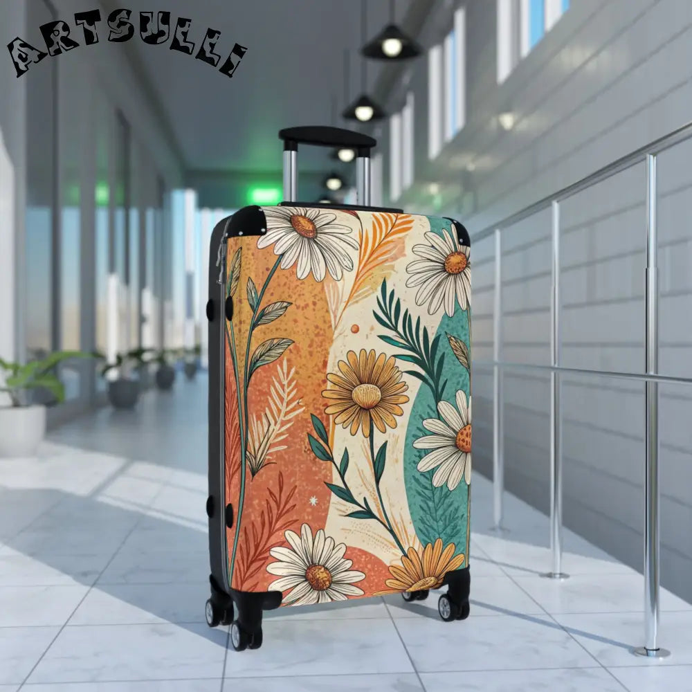 JAKKOUTTHEBXX Retro Daisy Dream Suitcase JAKKOUTTHEBXX Artsulli