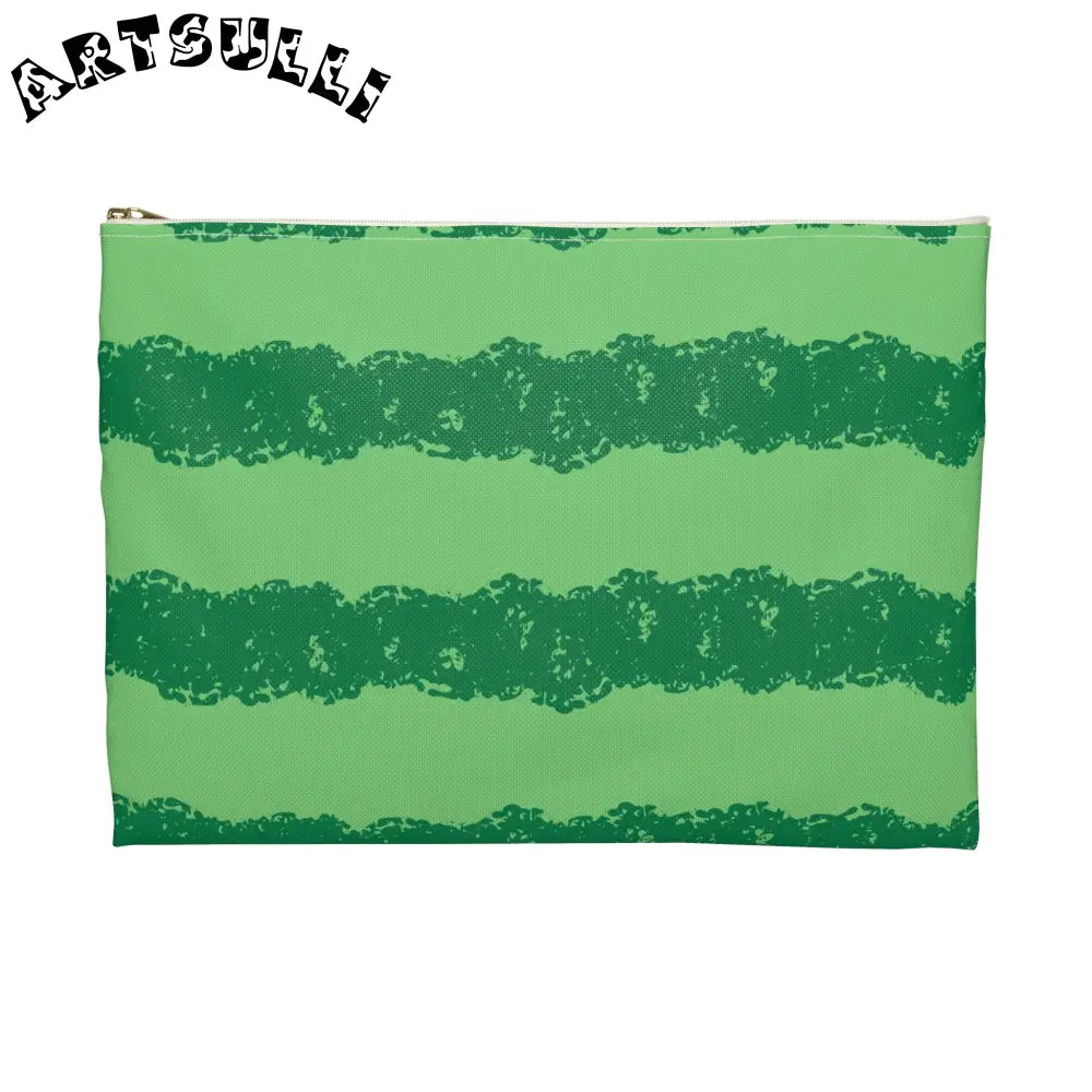 JAKKOUTTHEBXX Watermelon Green Accessory Pouch JAKKOUTTHEBXX