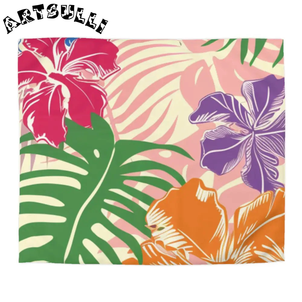 JAKKOUTTHEBXX Tropical Floral High Quality Duvet Cover 2025