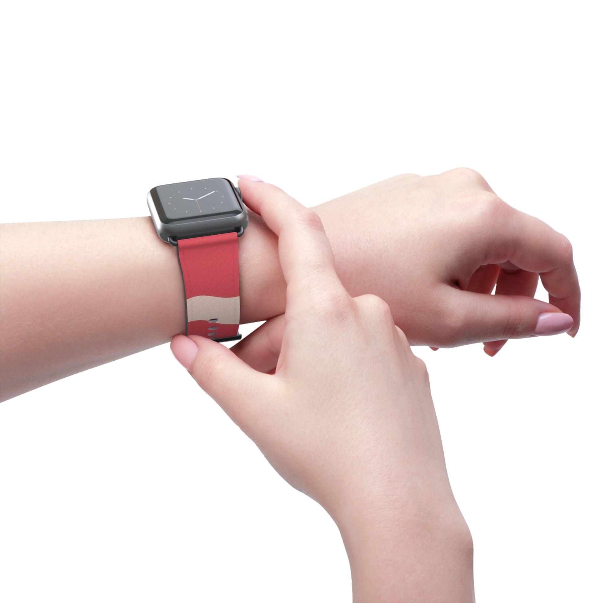 Red Jungle Cow Watch Band, Artsulli - Art is Long, Life is Short, Accessories, , , , , , , 