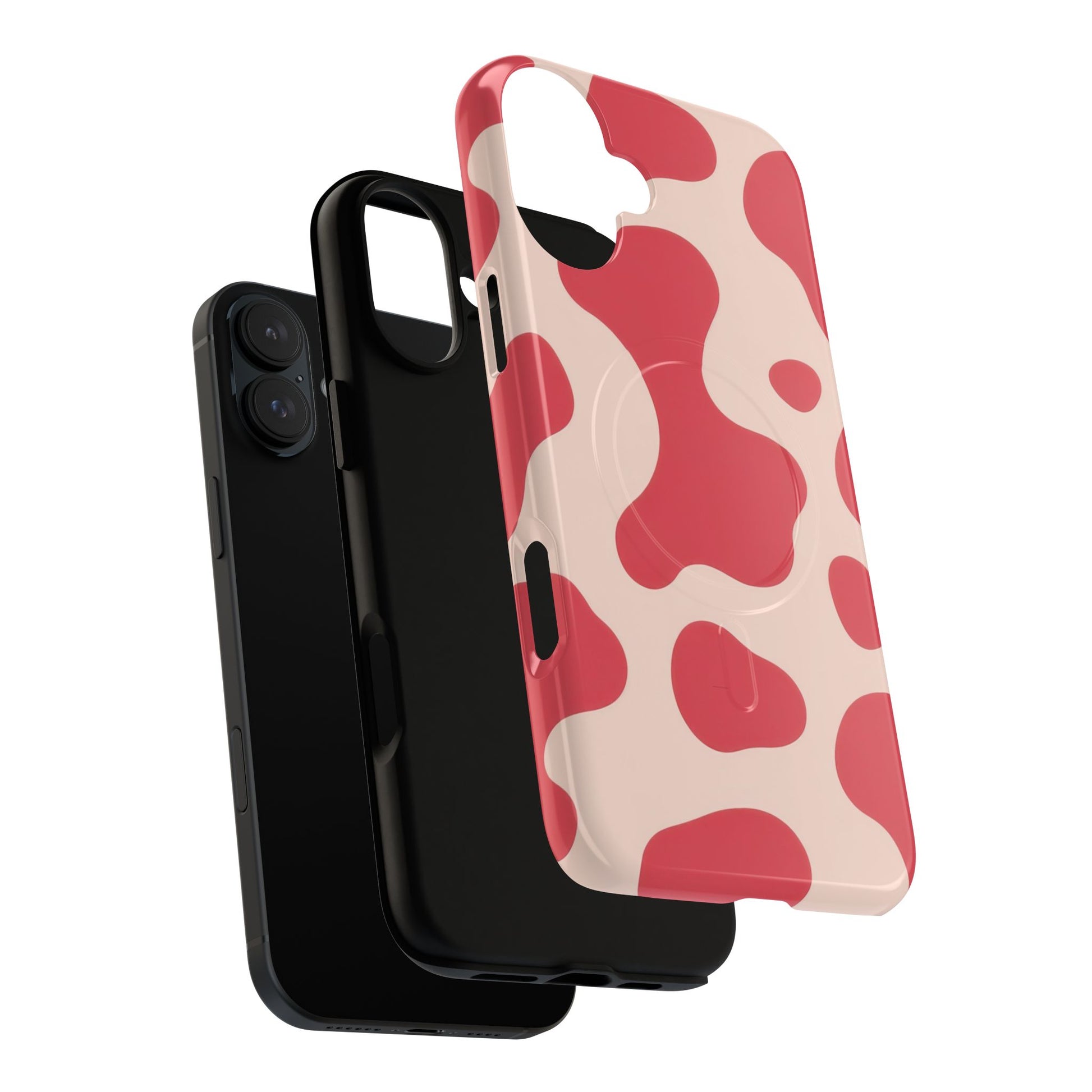 Red Jungle Cow Tough Magnetic Cases, Artsulli - Art is Long, Life is Short, Phone Case, , , , , , , 