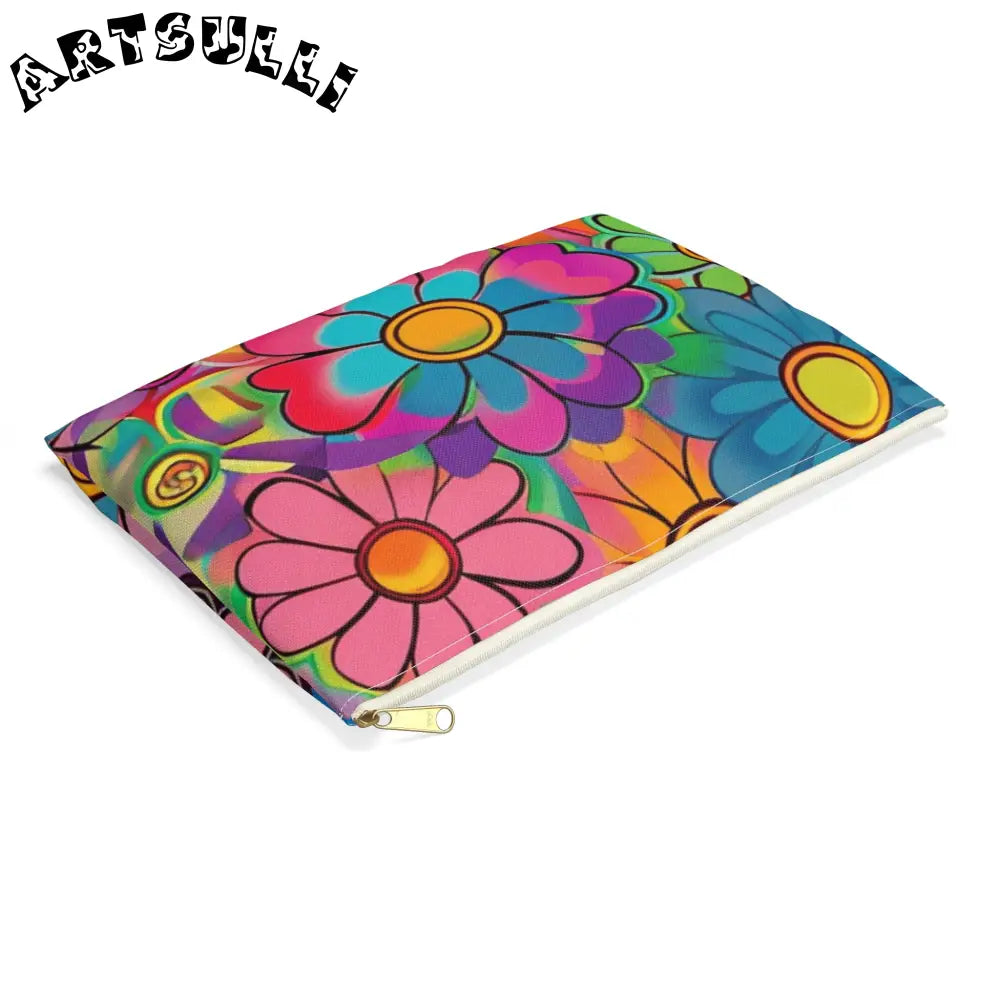 JAKKOUTTHEBXX Chromatic Daisy Dream Accessory Pouch JAKKOUTTHEBXX