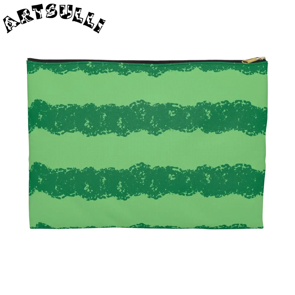 JAKKOUTTHEBXX Watermelon Green Accessory Pouch JAKKOUTTHEBXX