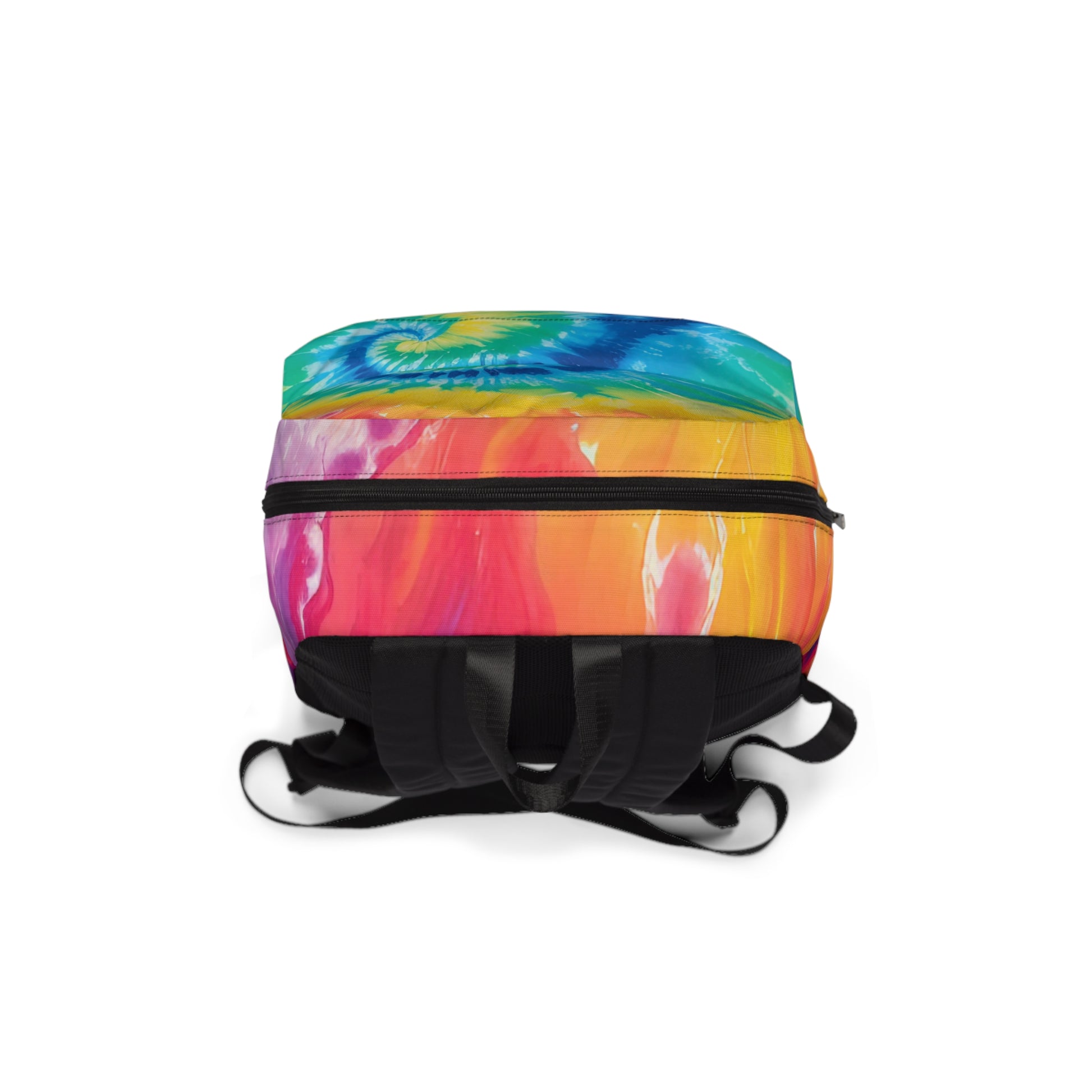 Tie Dye Unisex Classic Backpack, Artsulli - Art is Long, Life is Short, Bags, , , , , , , 