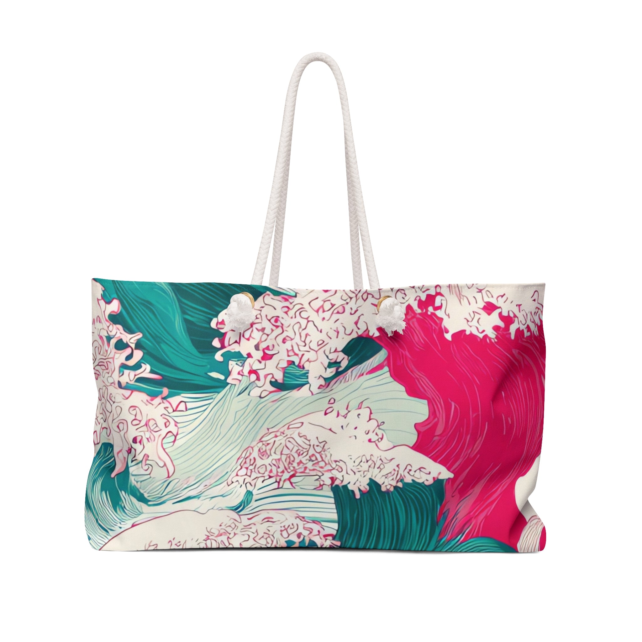 Kawaii Storm Silk Weekender Bag, Artsulli - Art is Long, Life is Short, Bags, Size, 24" × 13", , , , , 23612796451701405914