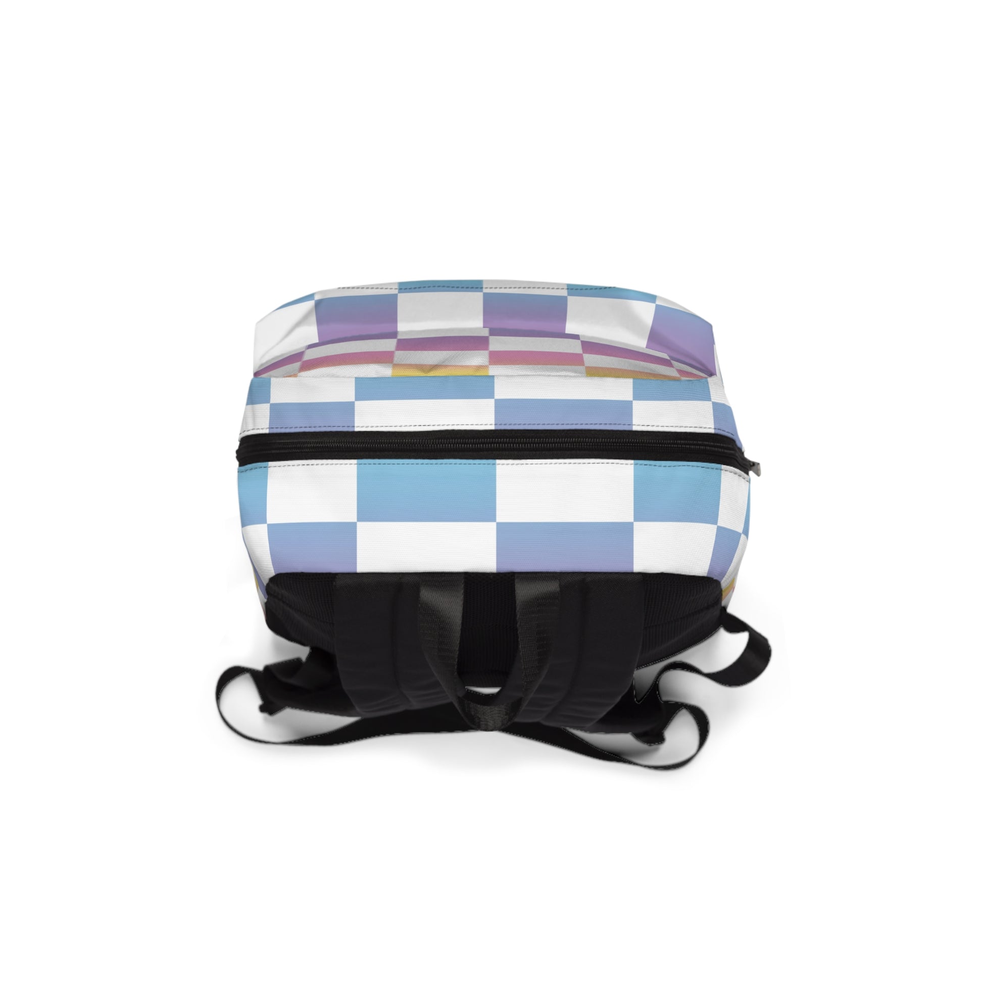 Vaporwave Check II Unisex Classic Backpack, Artsulli - Art is Long, Life is Short, Bags, , , , , , , 