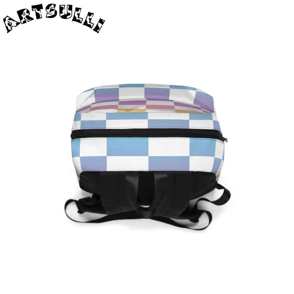 JAKKOUTTHEBXX Vaporwave Check II Unisex Classic Backpack