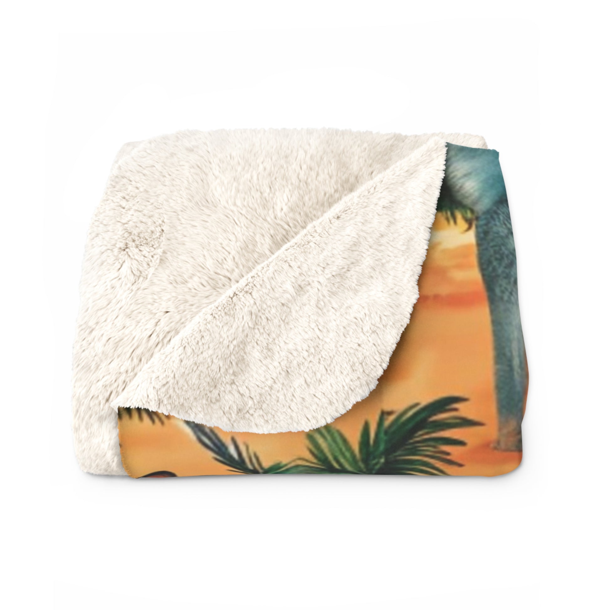 African Savannah Sherpa Fleece Blanket, Artsulli - Art is Long, Life is Short, Home Decor, , , , , , , 