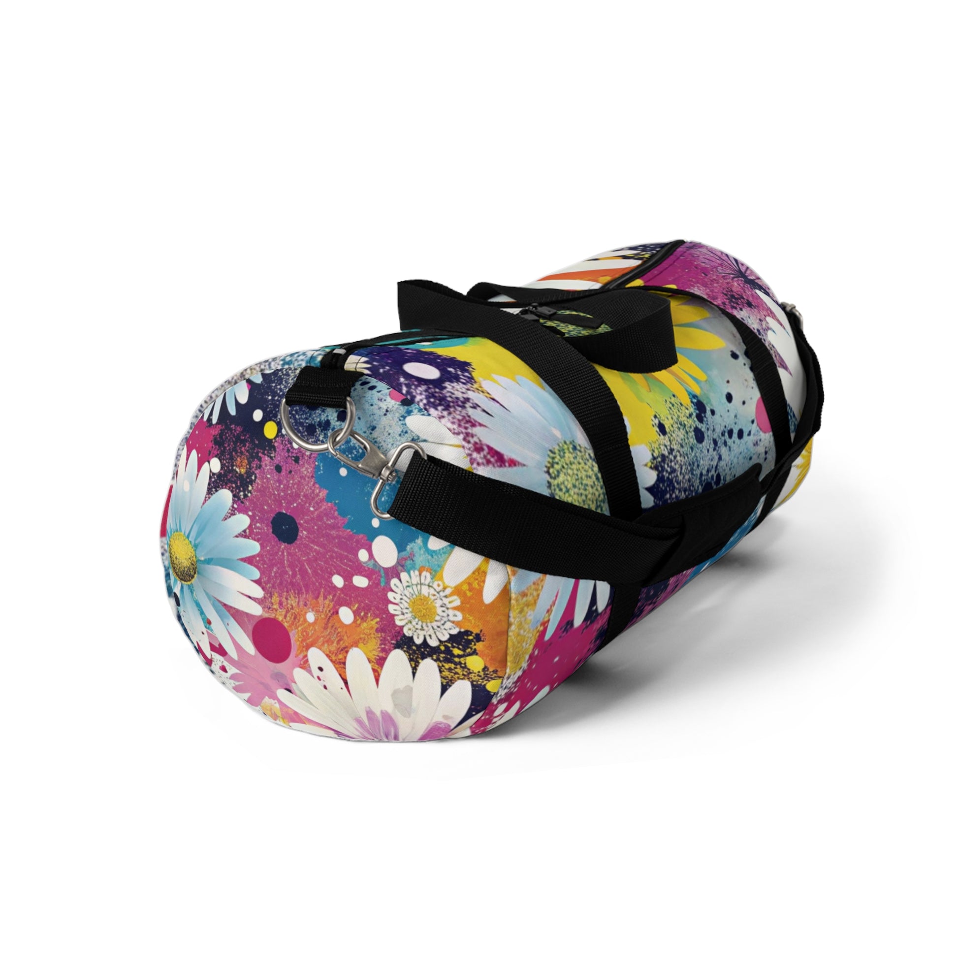 Magical Flower Explosion Multi-Color Duffel Bag, Artsulli - Art is Long, Life is Short, Bags, , , , , , , 