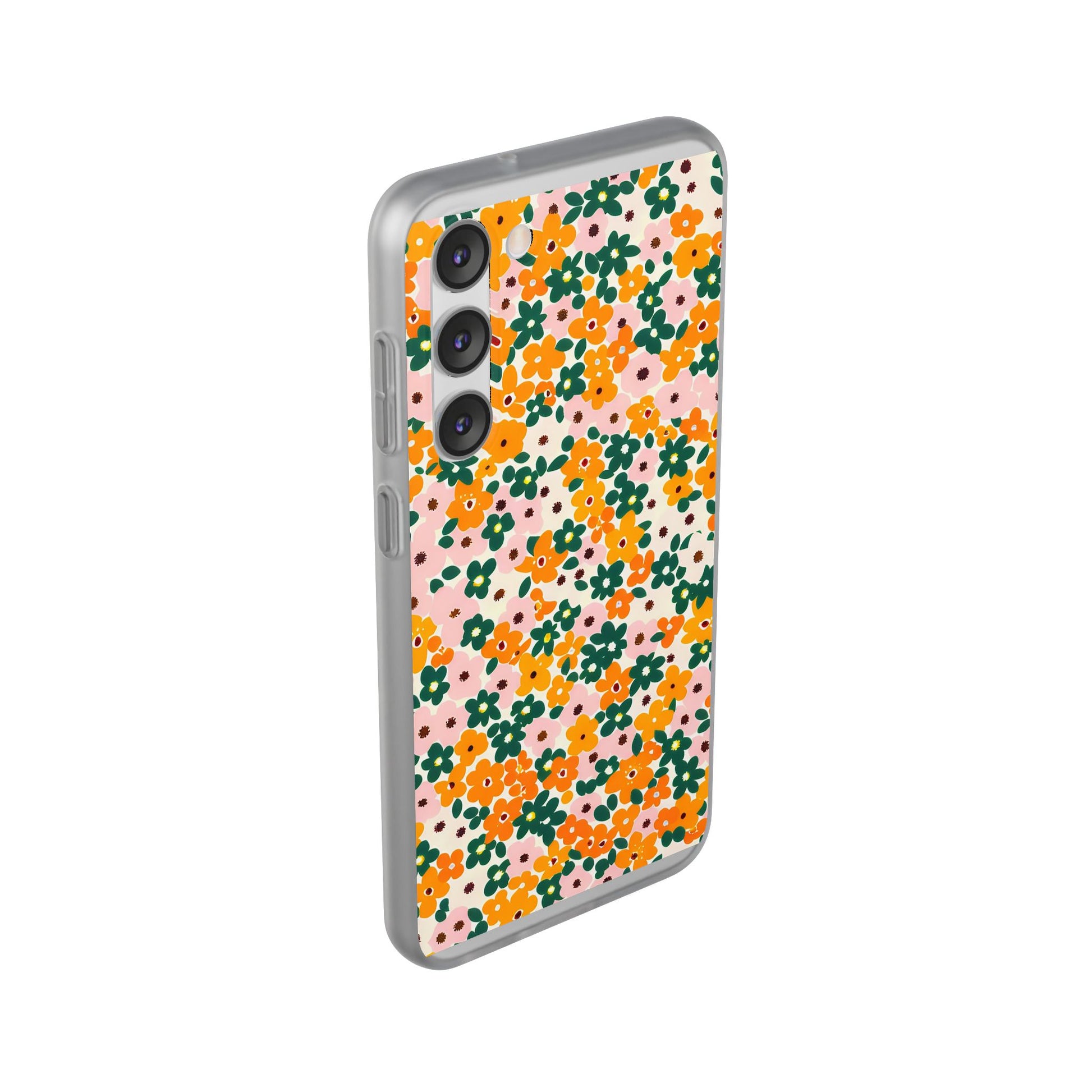 Vibrant Floral Flexi Case, Artsulli - Art is Long, Life is Short, Phone Case, , , , , , , 