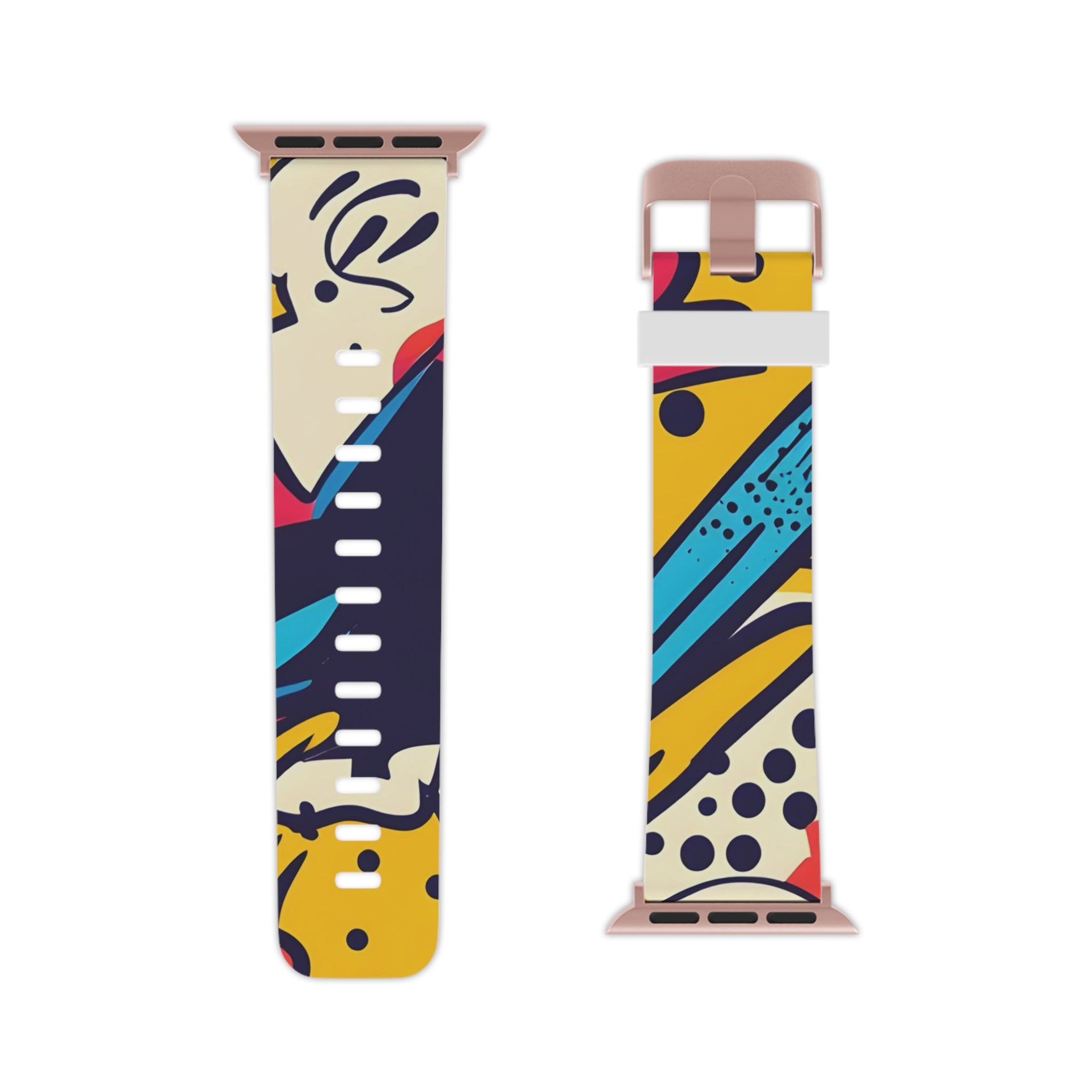 Comic x Pop Art II Watch Band for Apple Watch, Artsulli - Art is Long, Life is Short, Accessories, , , , , , , 