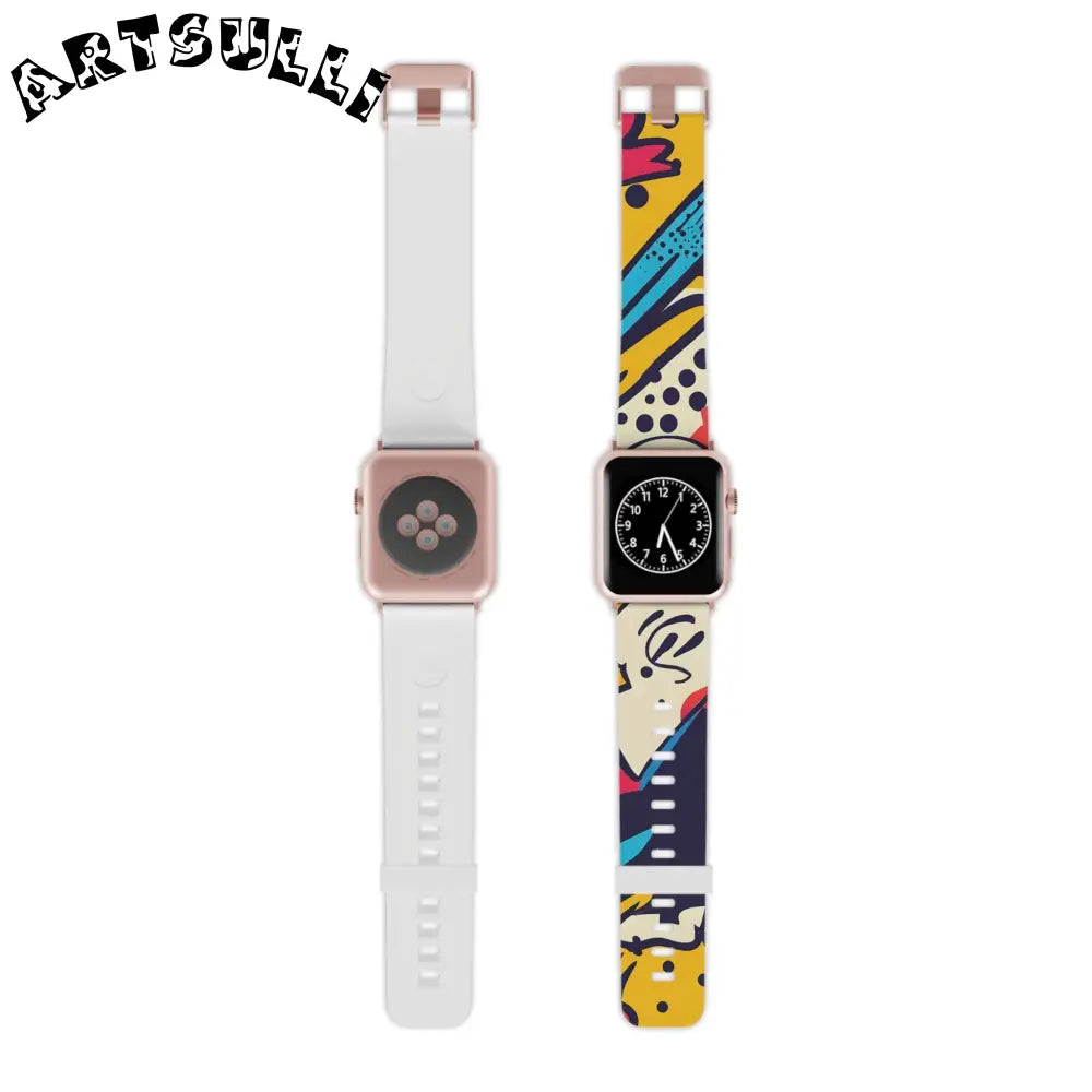 JAKKOUTTHEBXX Comic x Pop Art II Watch Band for Apple Watch