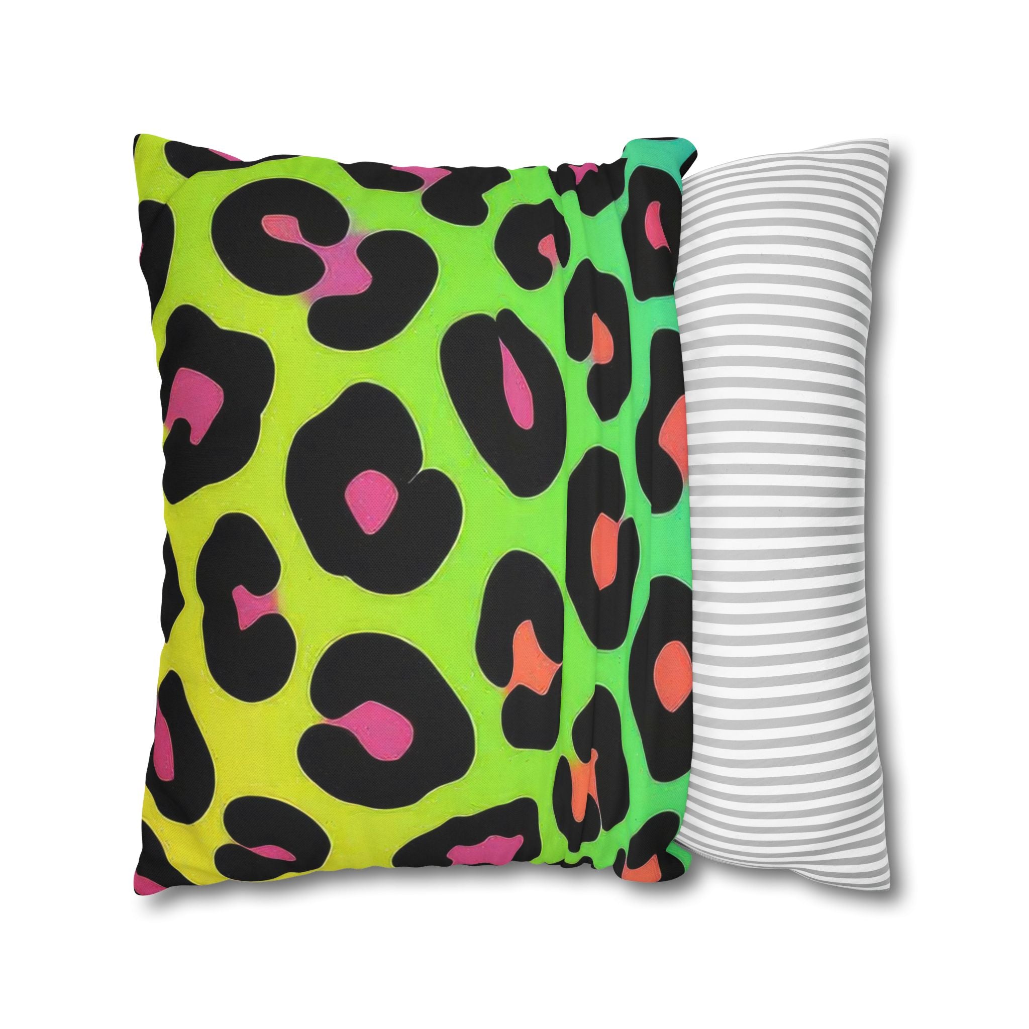 Spun Polyester Square Pillowcase, Artsulli - Art is Long, Life is Short, Home Decor, , , , , , , 