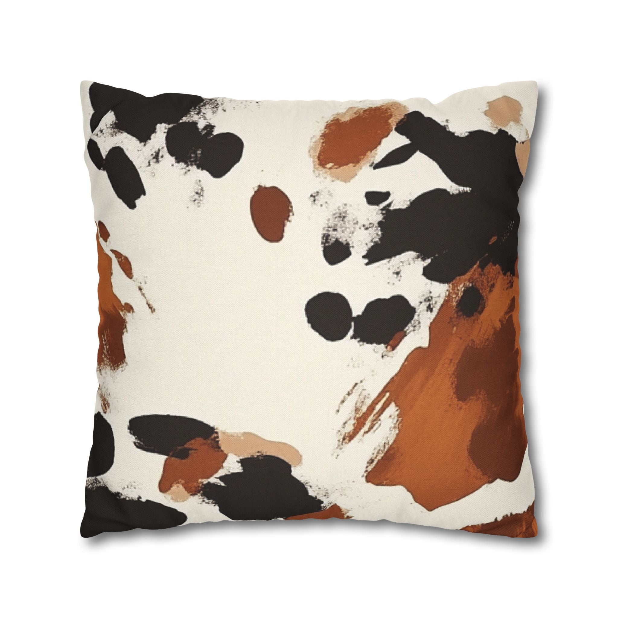 Spun Polyester Square Pillowcase