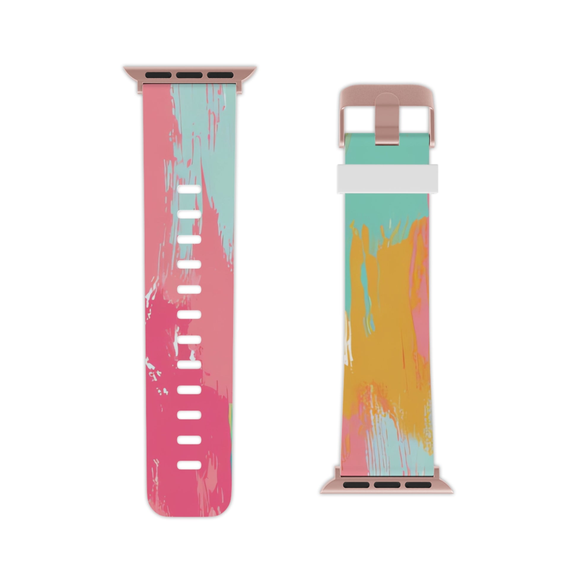 Preppy Pixel Bloom Watch Band for Apple Watch, Artsulli - Art is Long, Life is Short, Accessories, , , , , , , 