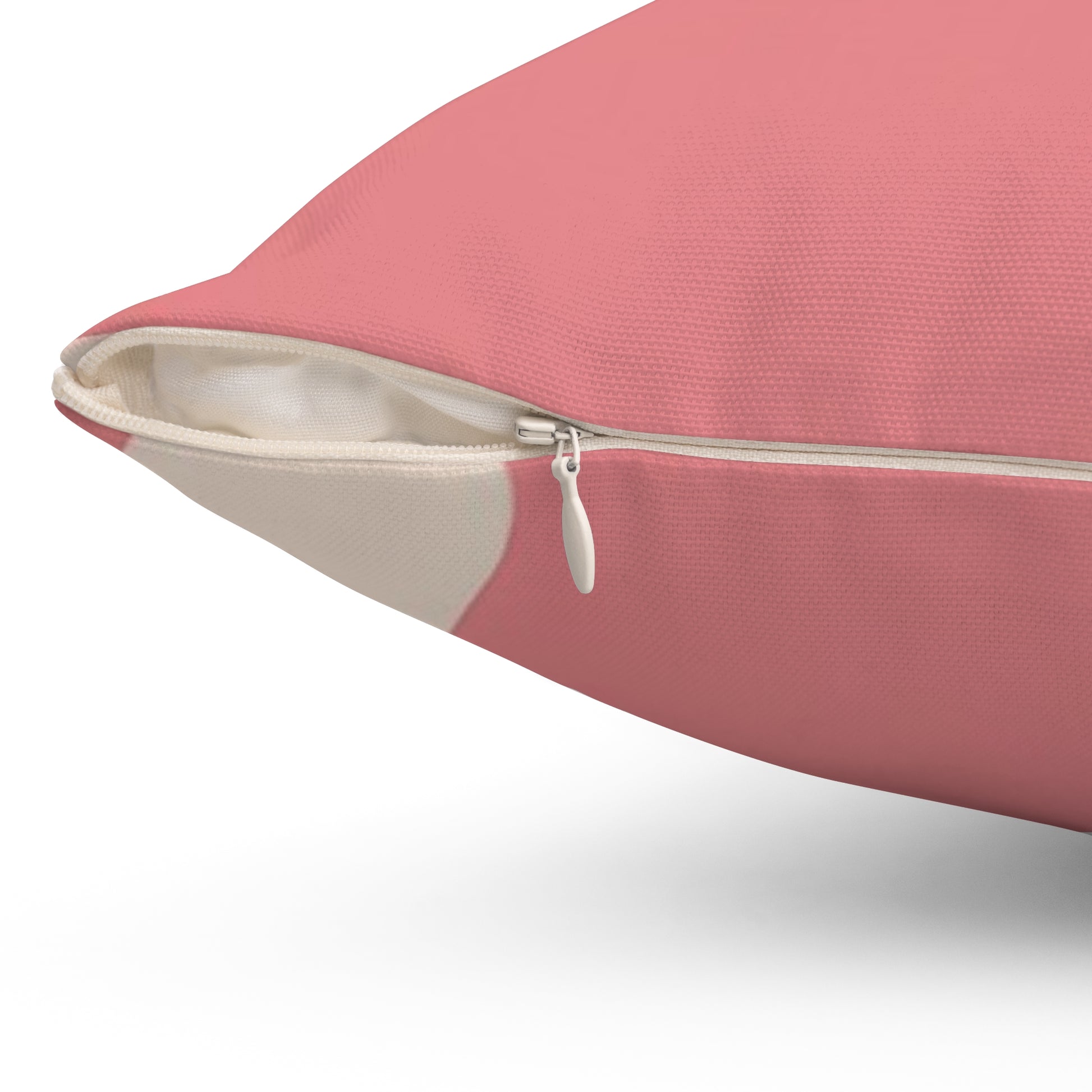 Pink and White Animal Print Spun Polyester Square Pillow, Artsulli - Art is Long, Life is Short, Home Decor, , , , , , , 