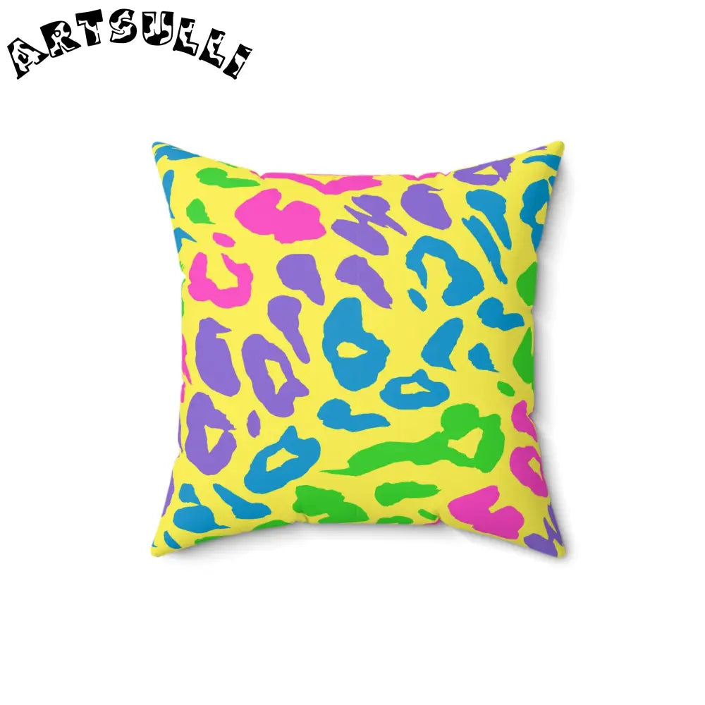JAKKOUTTHEBXX Spun Polyester Square Pillow JAKKOUTTHEBXX Artsulli
