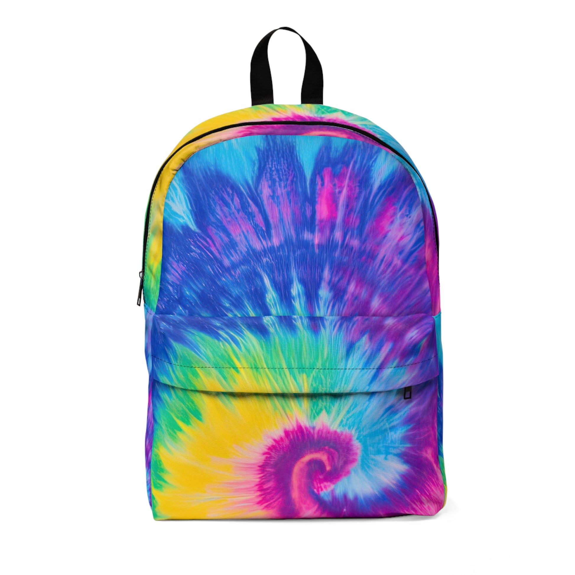 Psychedelic Tie Dye Unisex Classic Backpack, Artsulli - Art is Long, Life is Short, Bags, Size, One size, , , , , 24494176405083066014