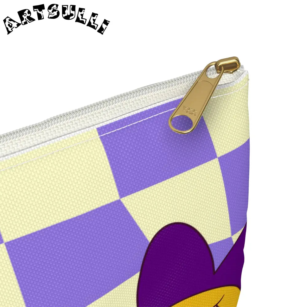 JAKKOUTTHEBXX Trippy Flower Power Motifs Accessory Pouch