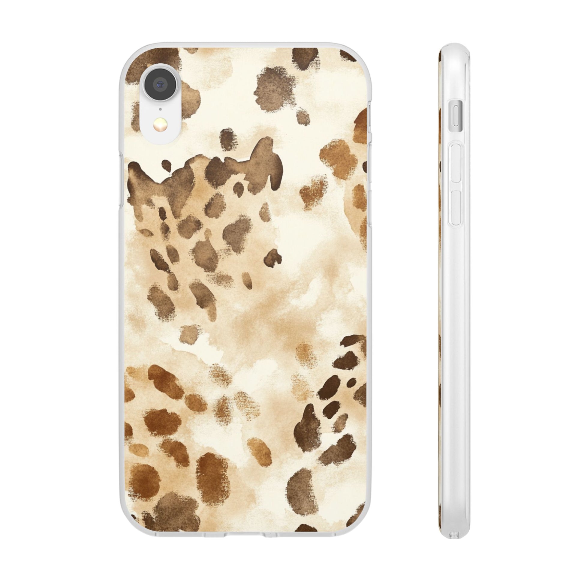 Brown and Beige Watercolor Dalmatian Phone Case, Artsulli - Art is Long, Life is Short, Phone Case, Size, iPhone XR, , , , , 26507880886834462918