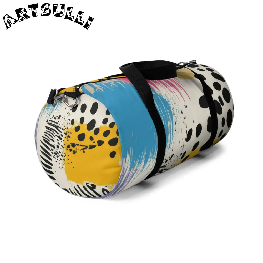 JAKKOUTTHEBXX Rae Zebra Rhapsody Duffel Bag JAKKOUTTHEBXX Artsulli