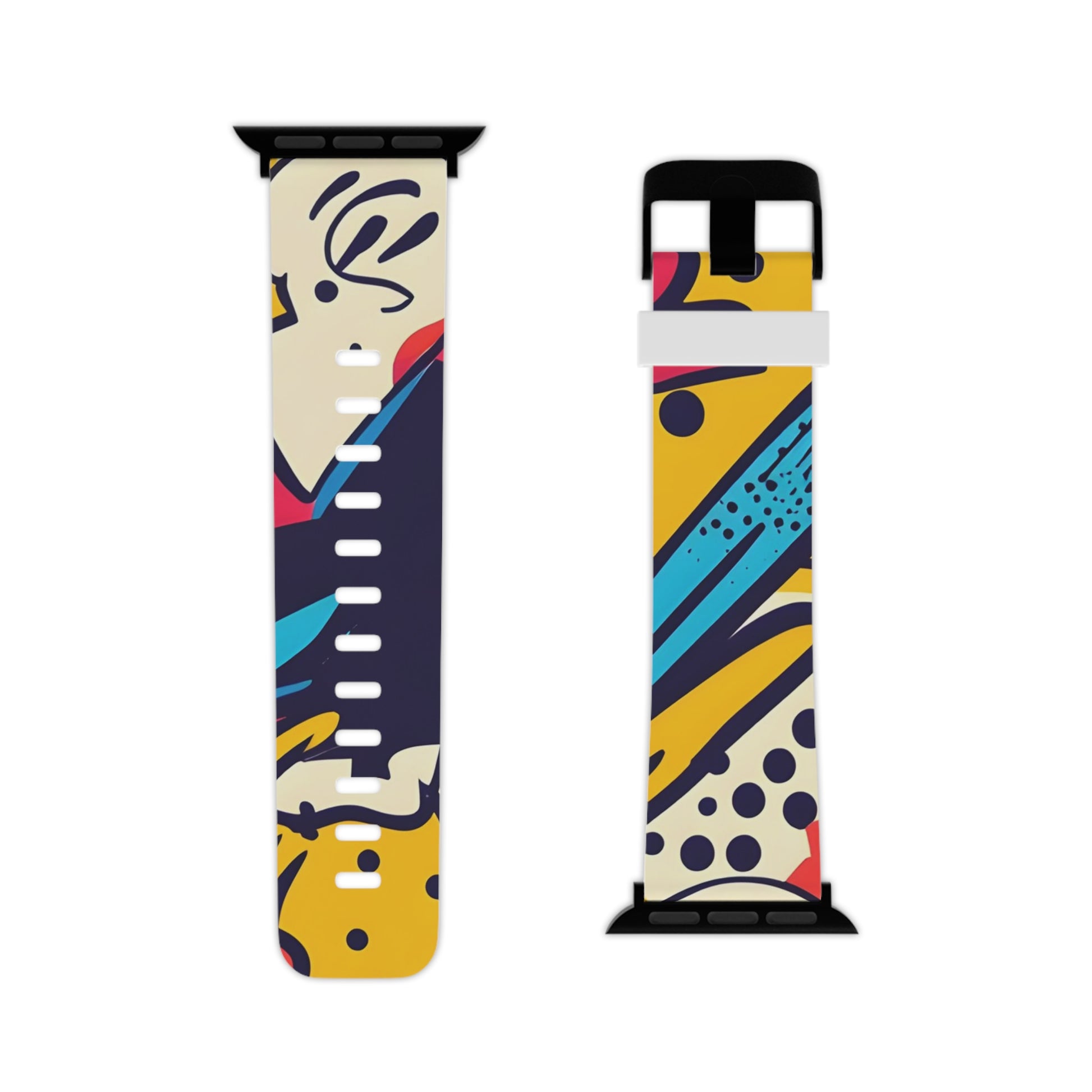 Comic x Pop Art II Watch Band for Apple Watch, Artsulli - Art is Long, Life is Short, Accessories, , , , , , , 