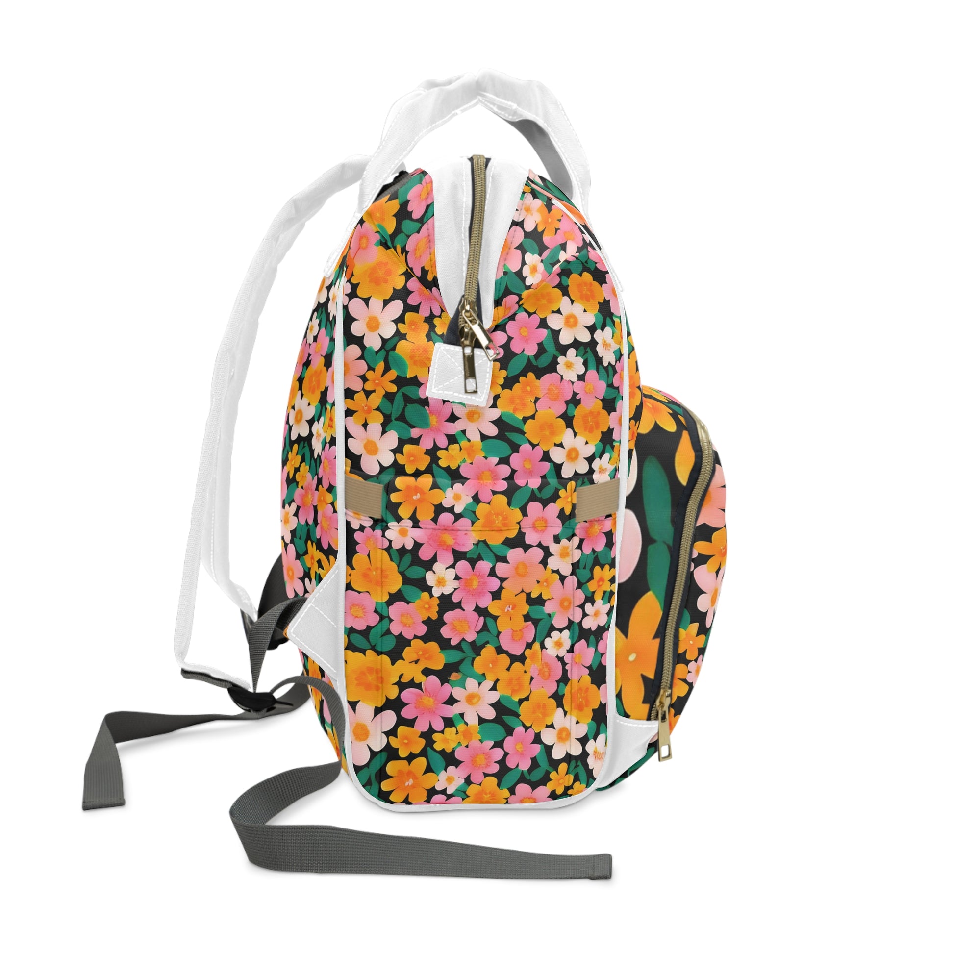 Multifunctional Diaper Backpack, Artsulli - Art is Long, Life is Short, Bags, , , , , , , 