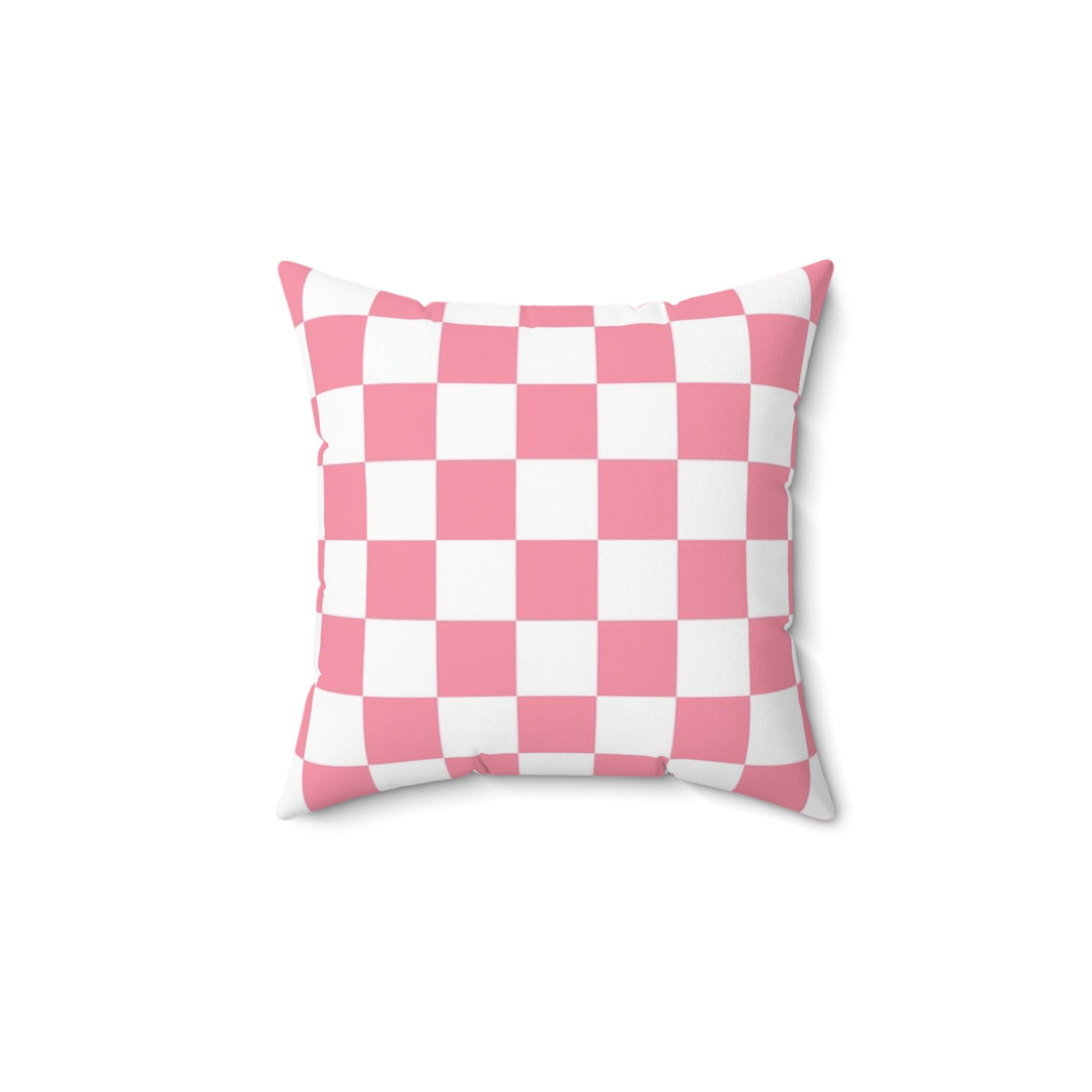 Brigandine Checkered Scene Spun Polyester Square Pillow, Artsulli - Art is Long, Life is Short, Home Decor, Size, 14" × 14", , , , , 23856629848553133965