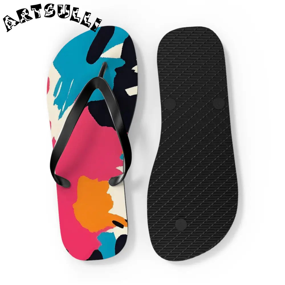 JAKKOUTTHEBXX Wild Brush Strokes x Animal Print Multi-Color Flip