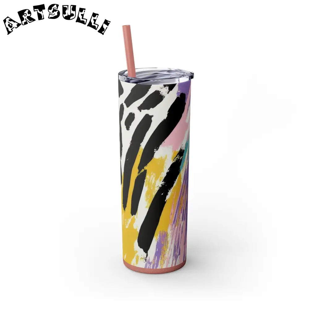 JAKKOUTTHEBXX Wild Zebra Stripes x Paint Brush Strokes Multi-Color