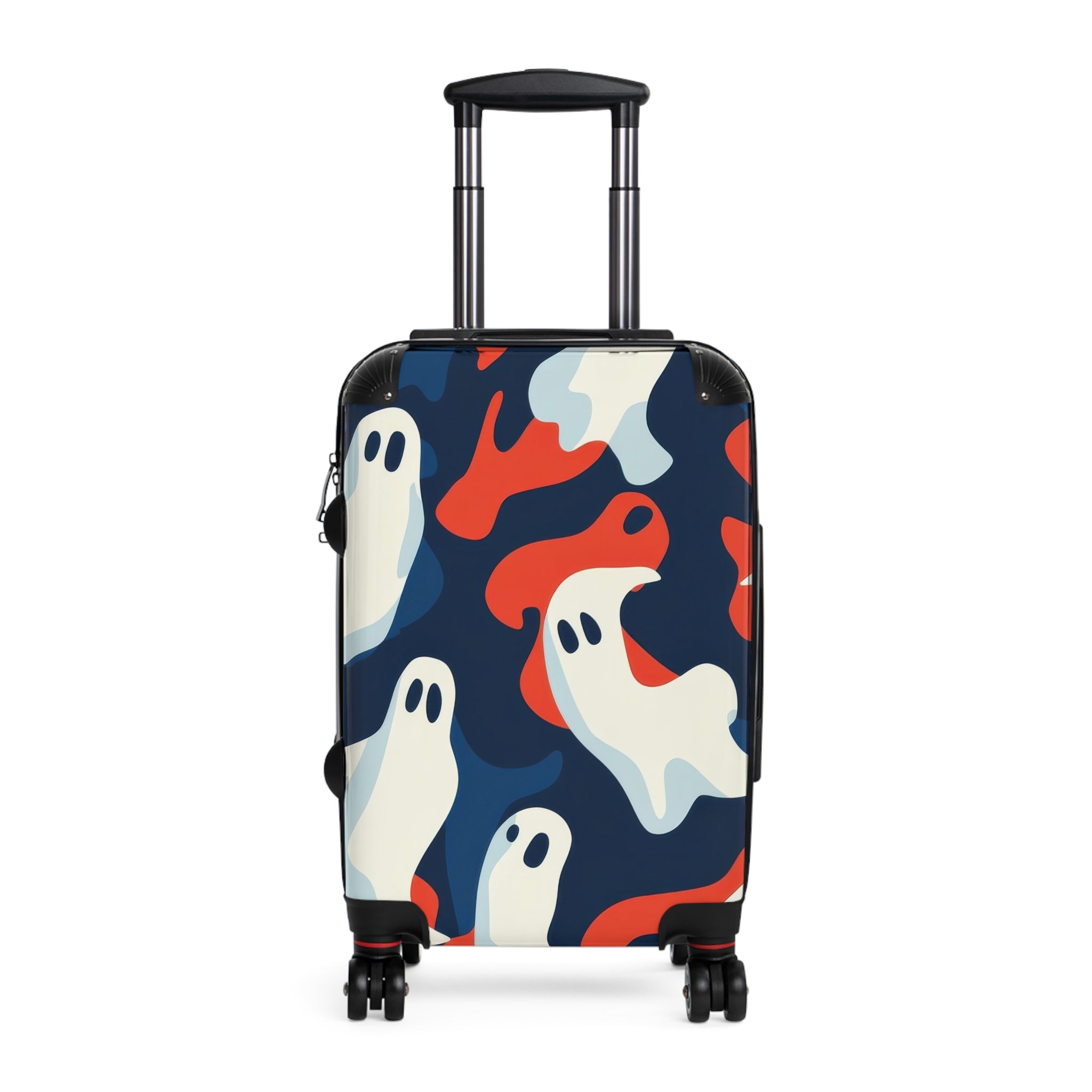 Camo Ghosts Suitcase, Artsulli - Art is Long, Life is Short, Bags, Size, Small, Color, Black, , , 15835905026256