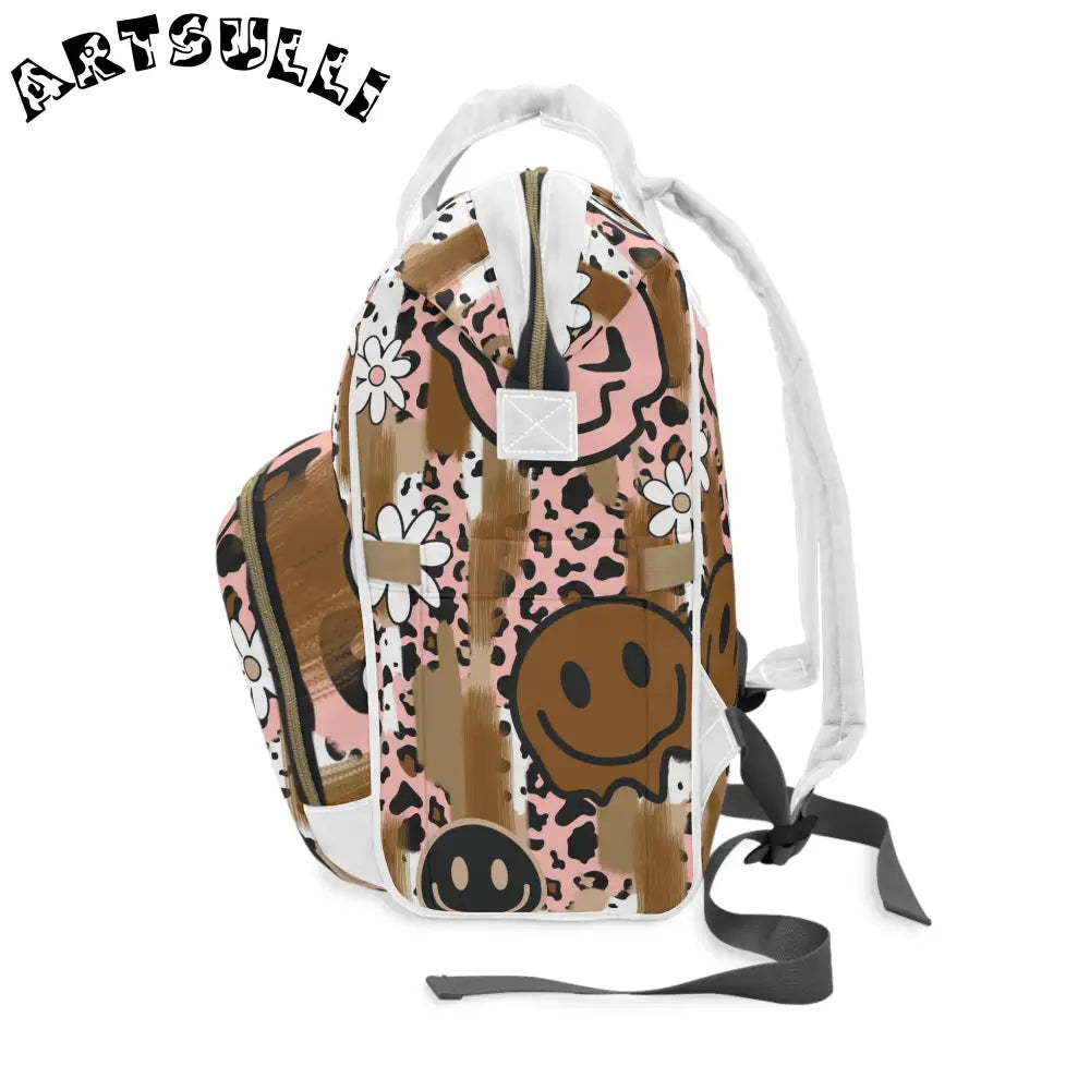 JAKKOUTTHEBXX Sutfin Ghosts Pop Art Multifunctional Diaper Backpack