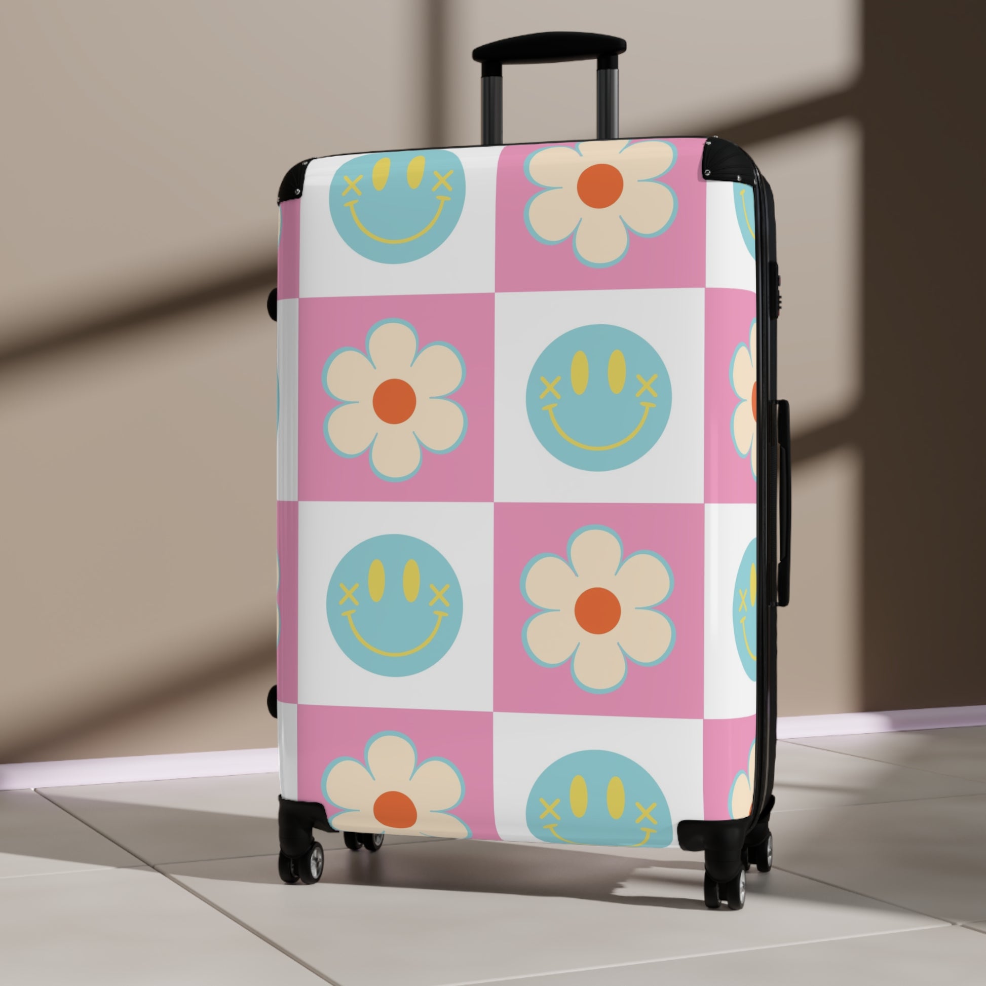 Madotsukis Grin Bloom Suitcase, Artsulli - Art is Long, Life is Short, Bags, , , , , , , 