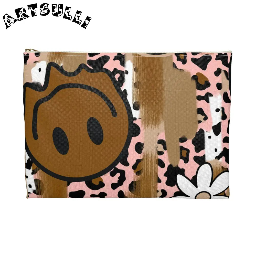 JAKKOUTTHEBXX Sutfin Ghosts Pop Art Accessory Pouch JAKKOUTTHEBXX