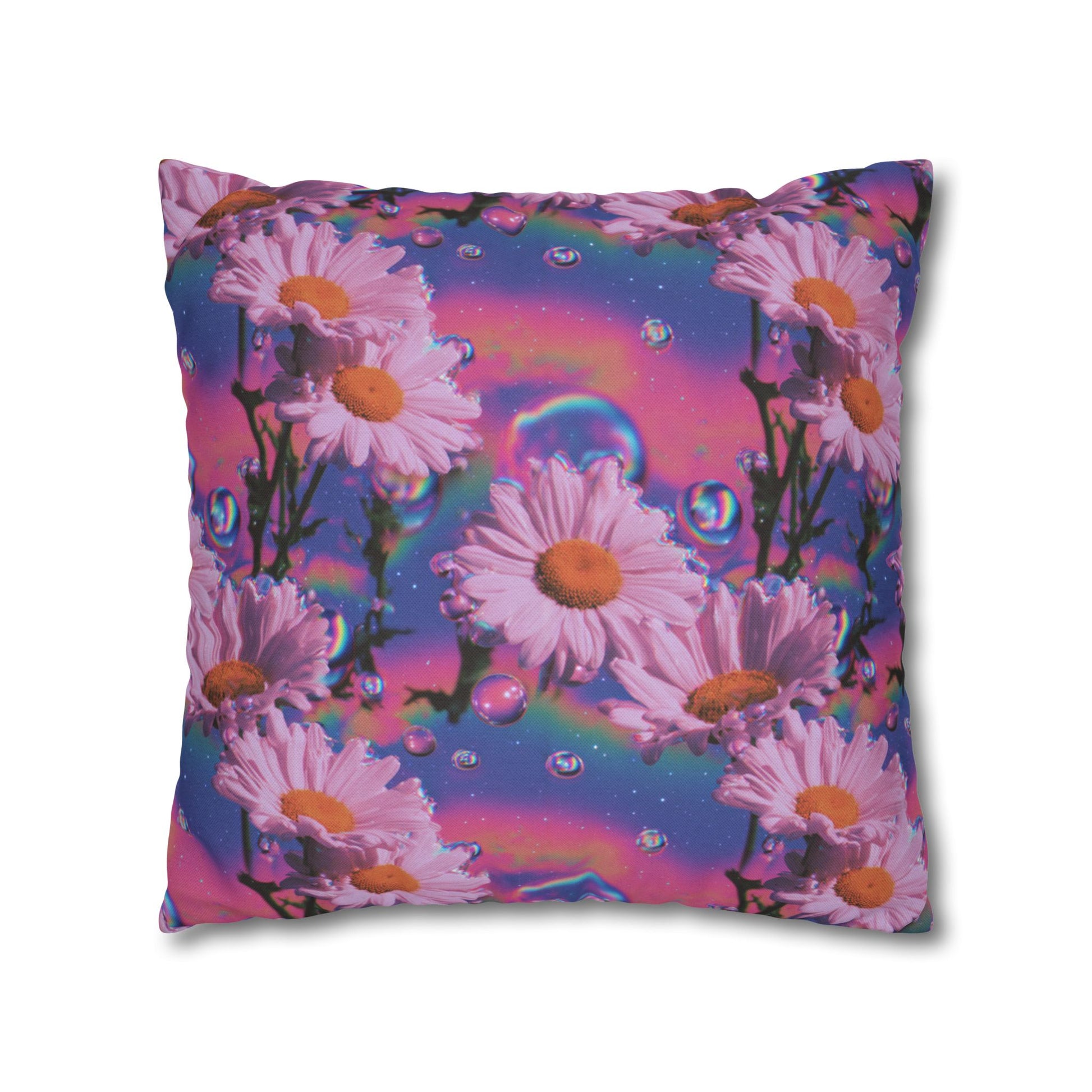 Spun Polyester Square Pillowcase, Artsulli - Art is Long, Life is Short, Home Decor, , , , , , , 