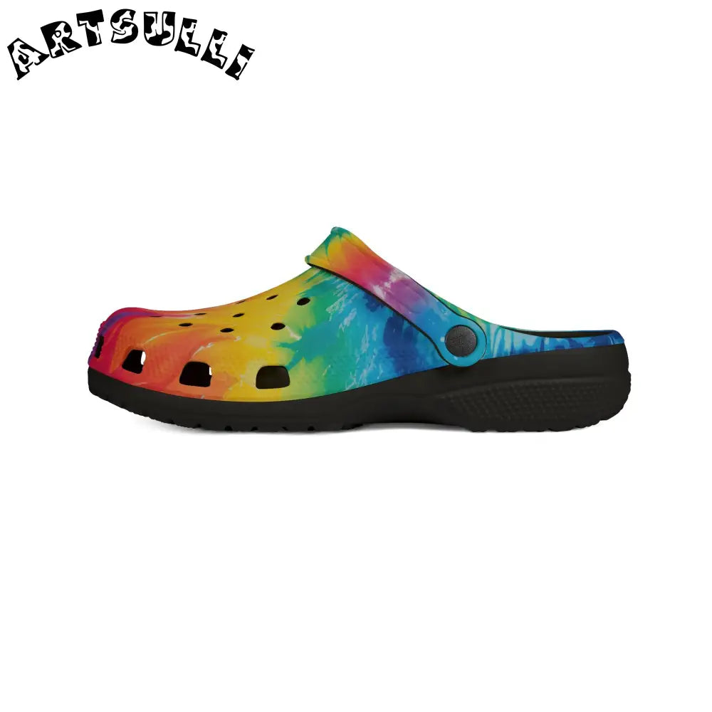 JAKKOUTTHEBXX Tie-Dye EVA Foam Clogs 2025