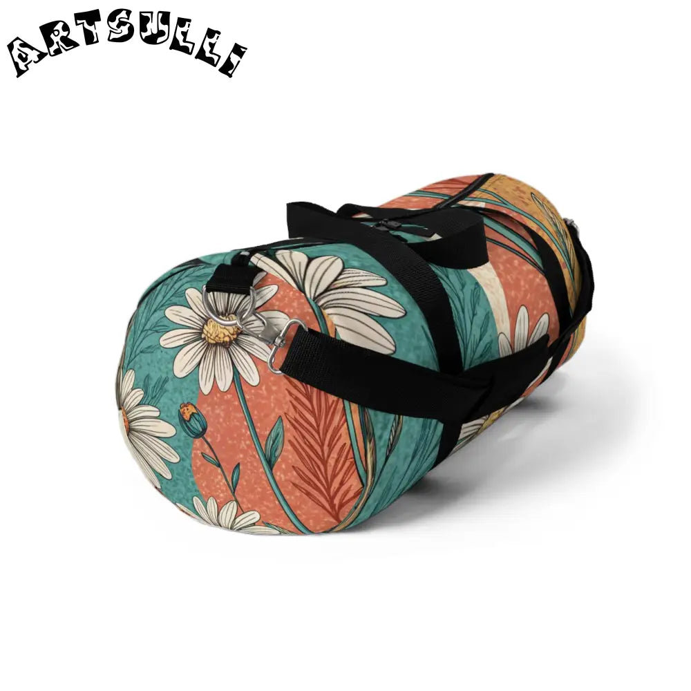 JAKKOUTTHEBXX Retro Daisy Dream Duffel Bag JAKKOUTTHEBXX Artsulli