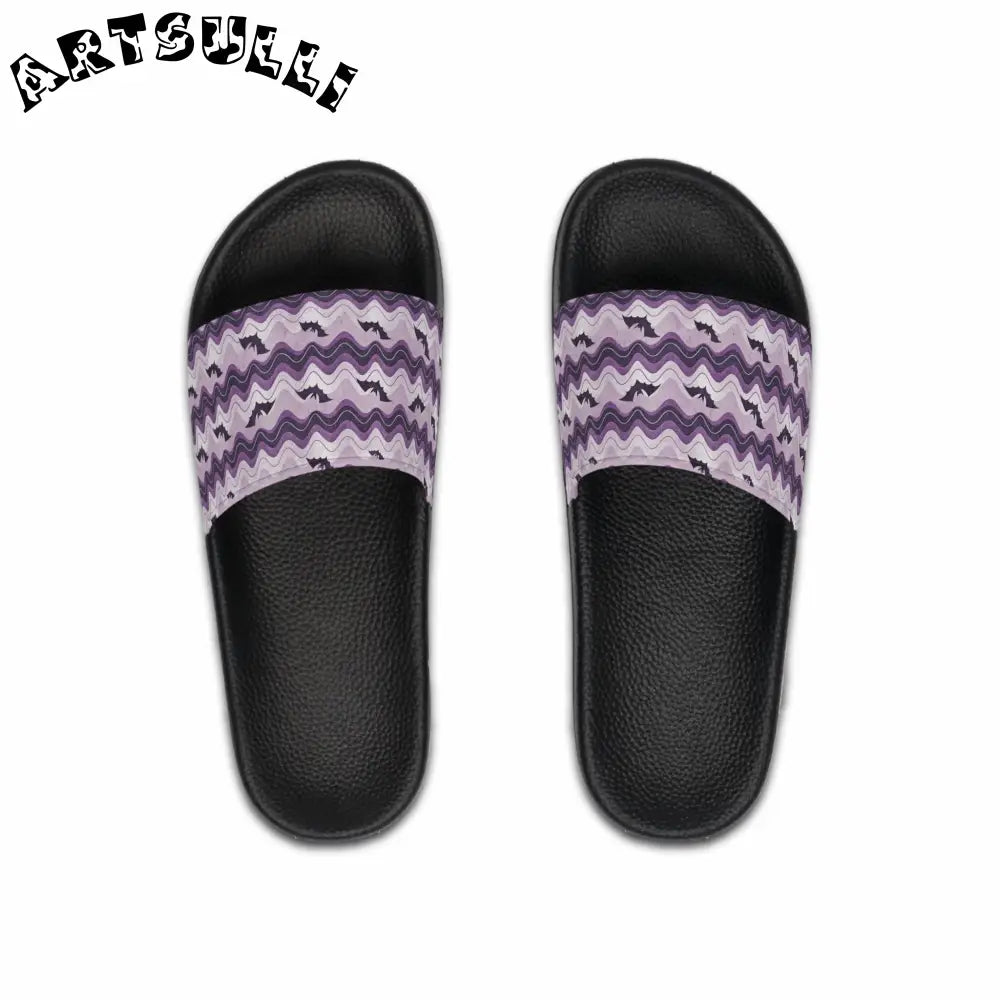 JAKKOUTTHEBXX Bat Wave Men’s Slide Sandals JAKKOUTTHEBXX Artsulli