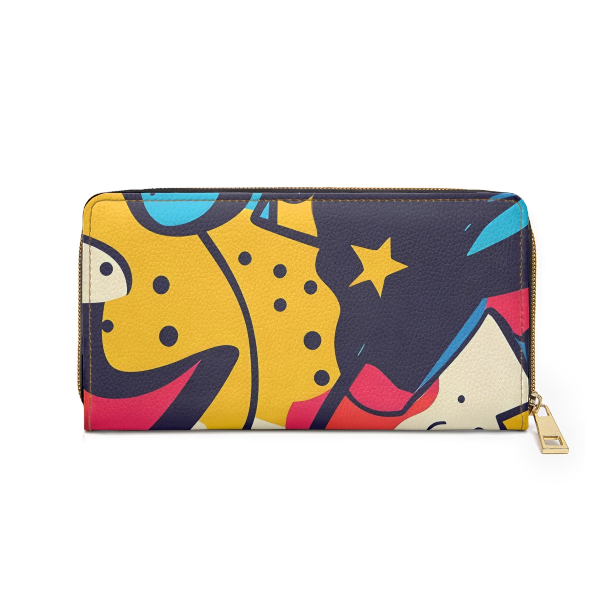 Comic x Pop Art Zipper Wallet, Artsulli - Art is Long, Life is Short, Accessories, , , , , , , 